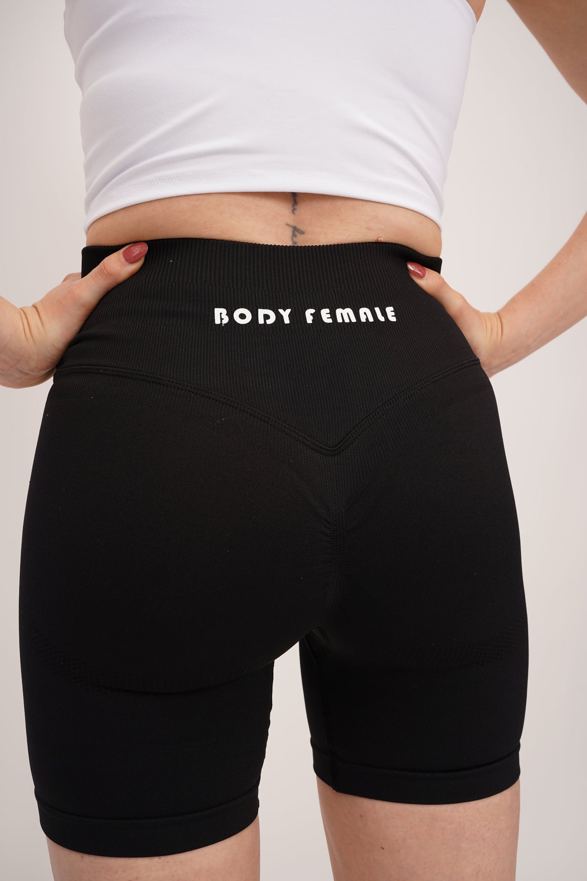 BF Scrunch Short Black
