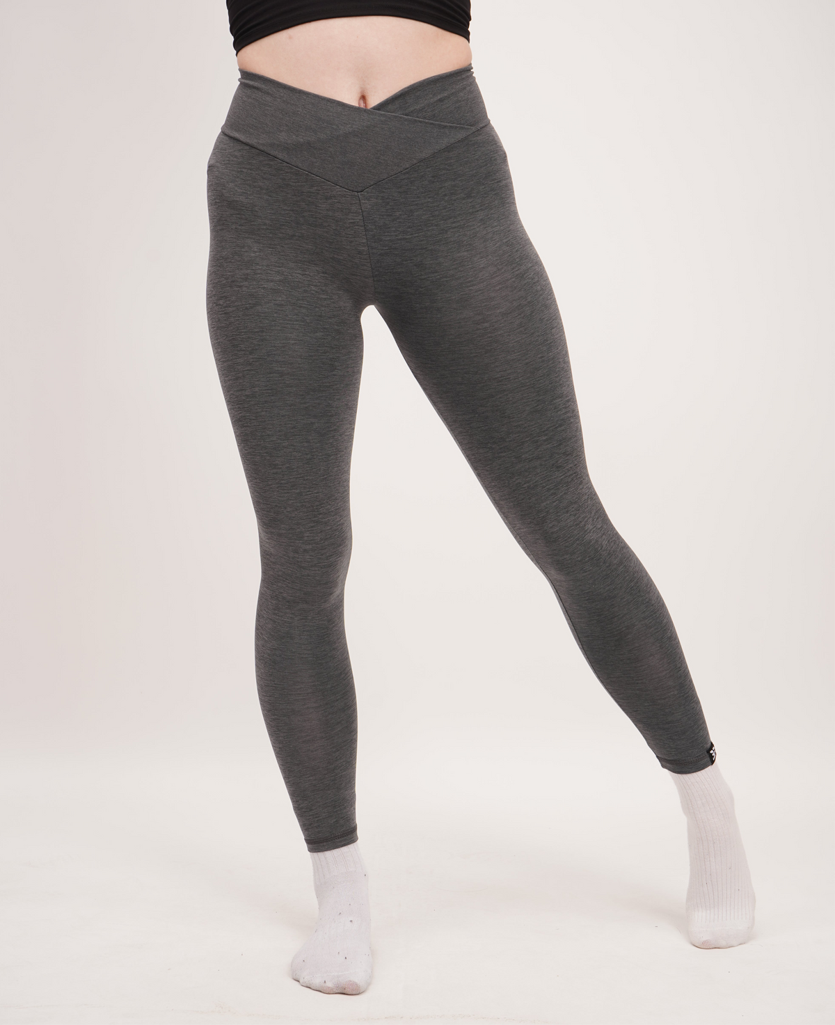 Grey Stone scrunch Leggings