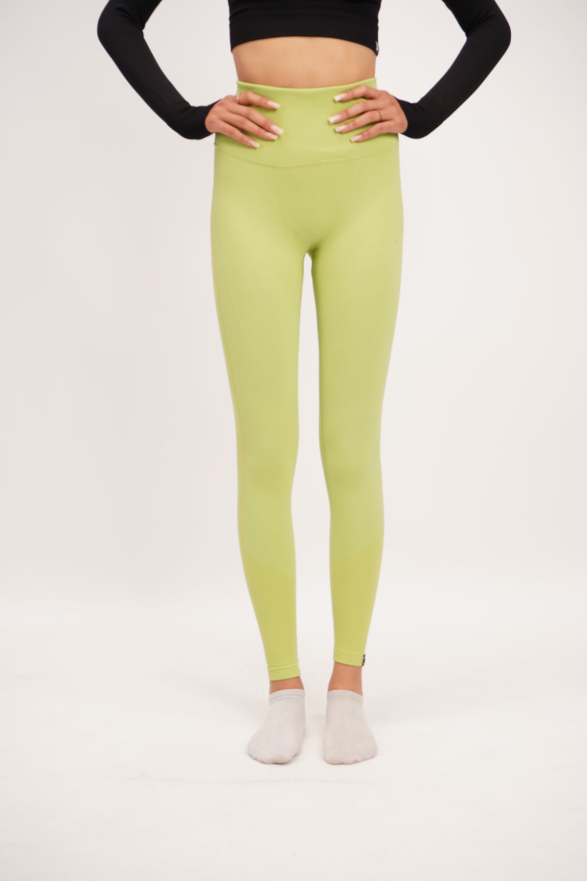 Lime Light scrunch Leggings