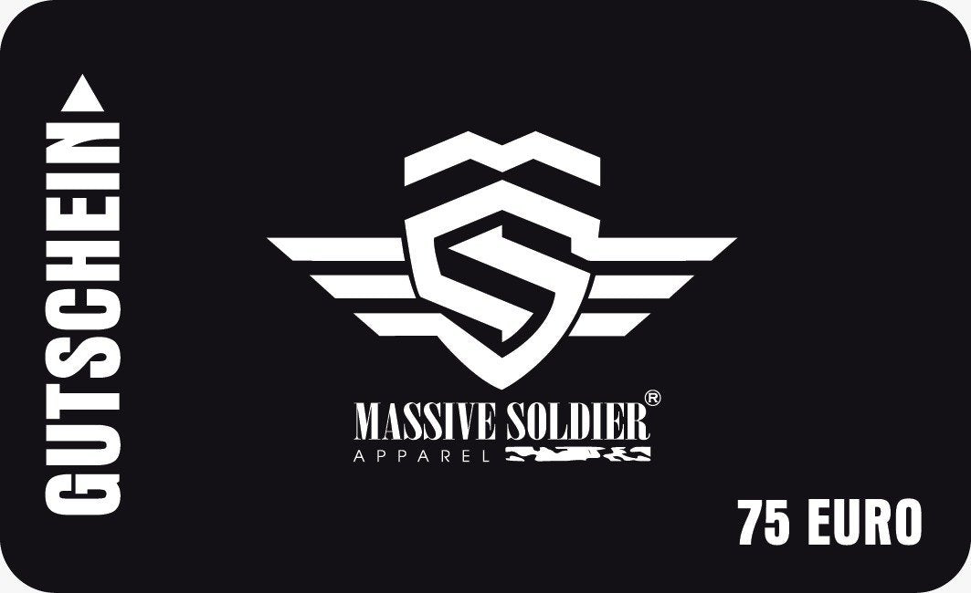 MASSIVE SOLDIER 75 EURO GUTSCHEIN - MassiveSoldier©