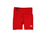 Massive Red scrunch Shorts
