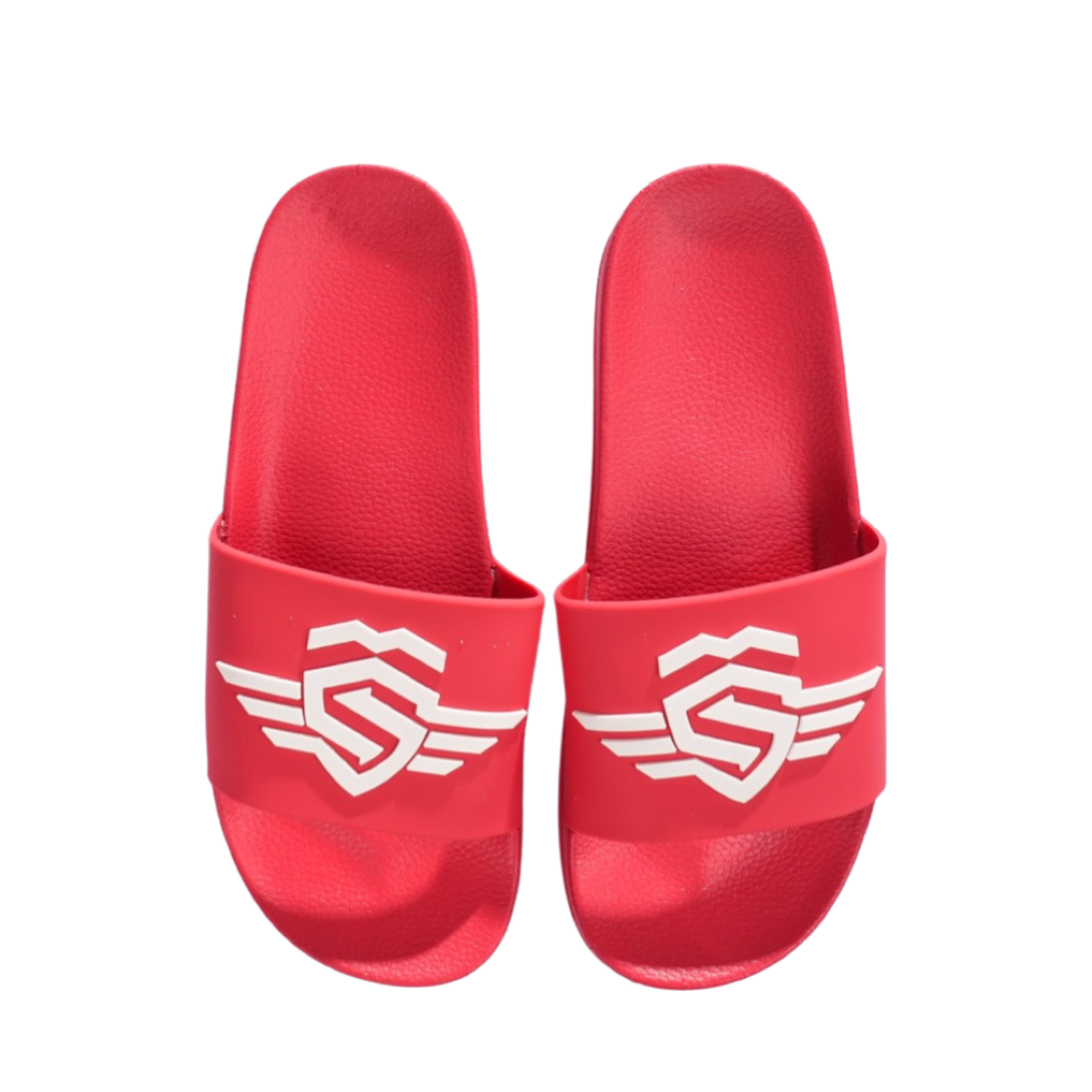 Flip flops 3D Logo Red