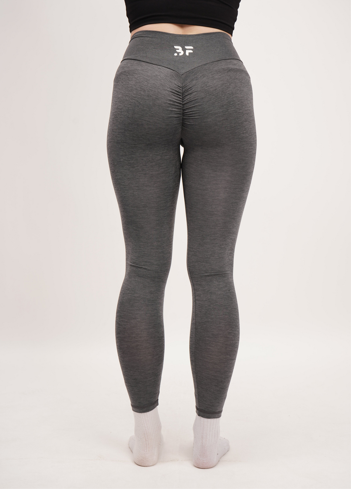 Grey Stone scrunch Leggings