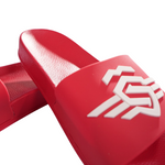 Badelatschen 3D Logo Red