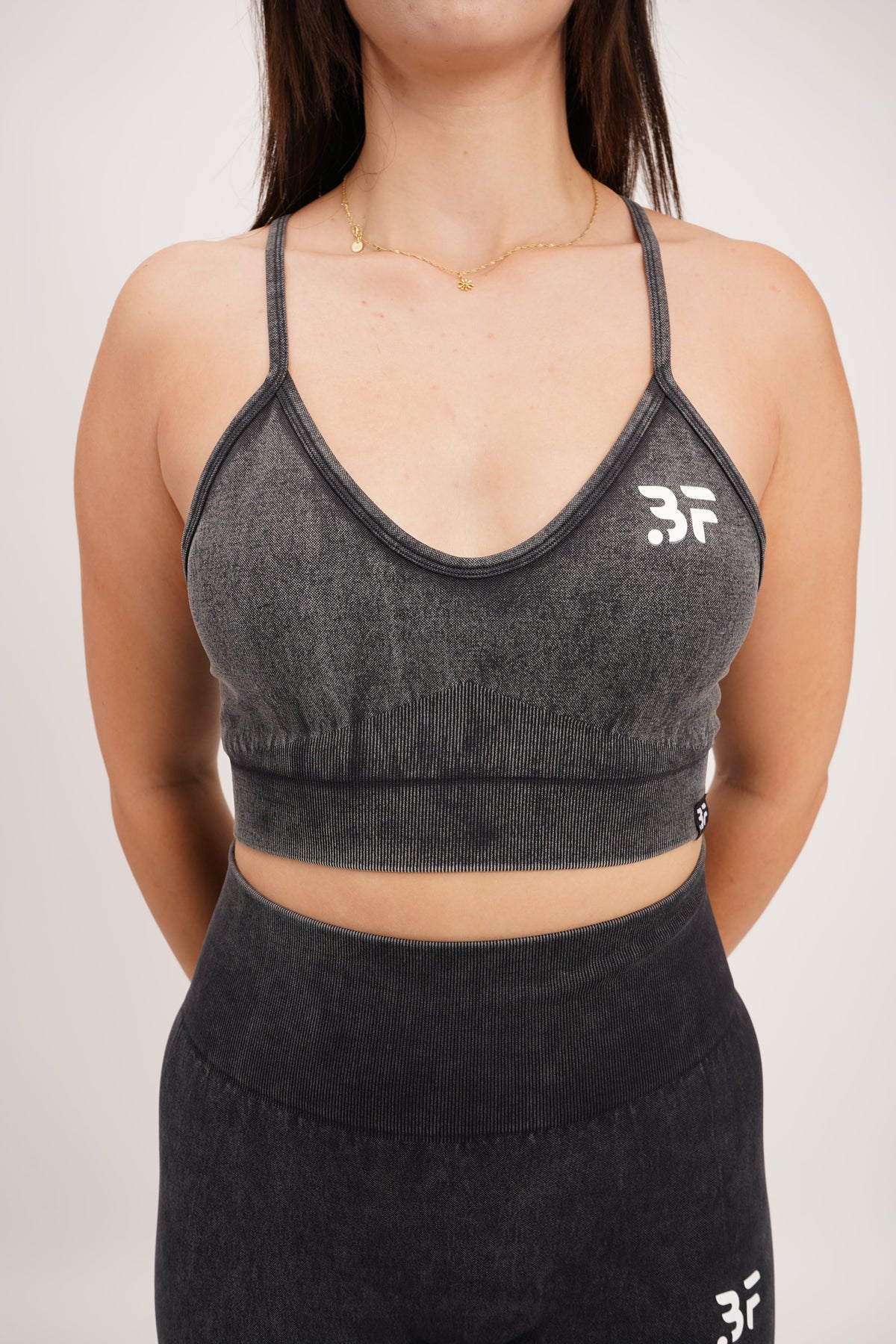 Crop Top Stone Grey