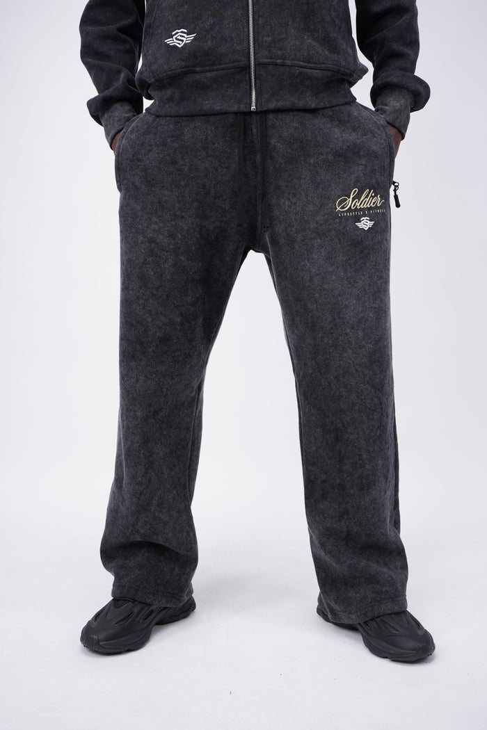 MASSIVE SOLDIER ACID BLACK JOGGER