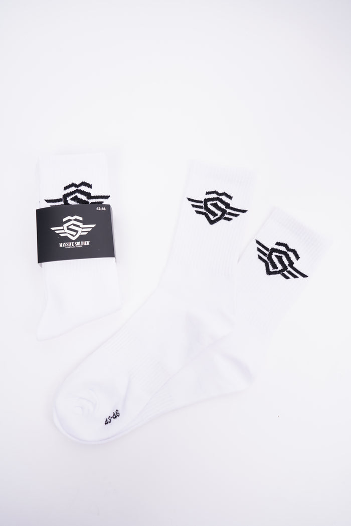 Logo SOCKS 3-Pack White 
