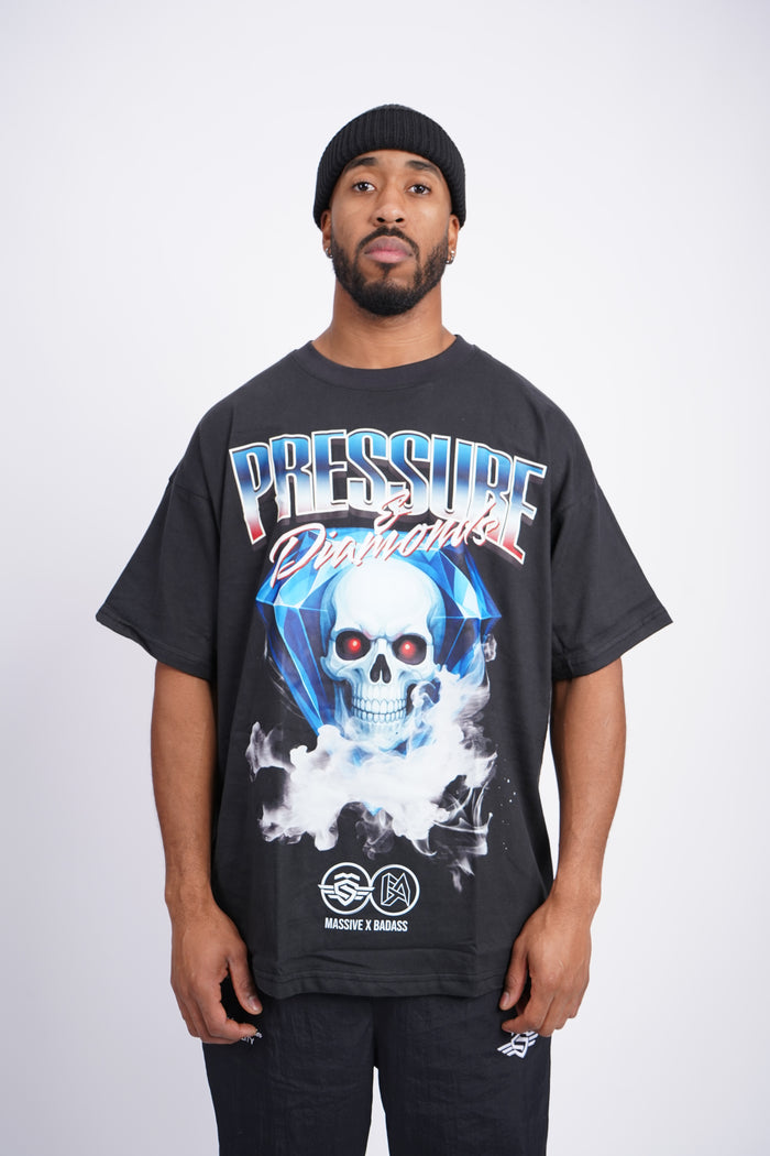 Massive X Badass By Mike Sommerfeld Diamond Shirt – Massive Soldier Oversize-Shirt