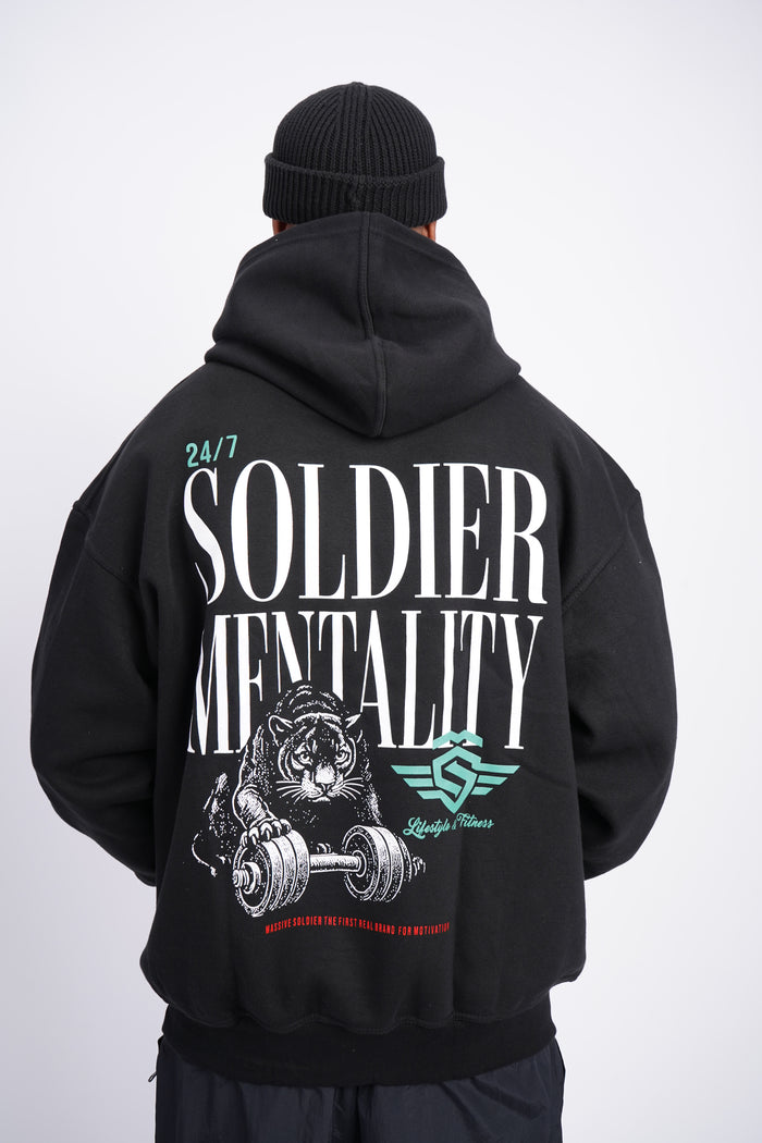 Massive Soldier Gym Mentality Hoodie – Massive Soldier Sportbekleidung