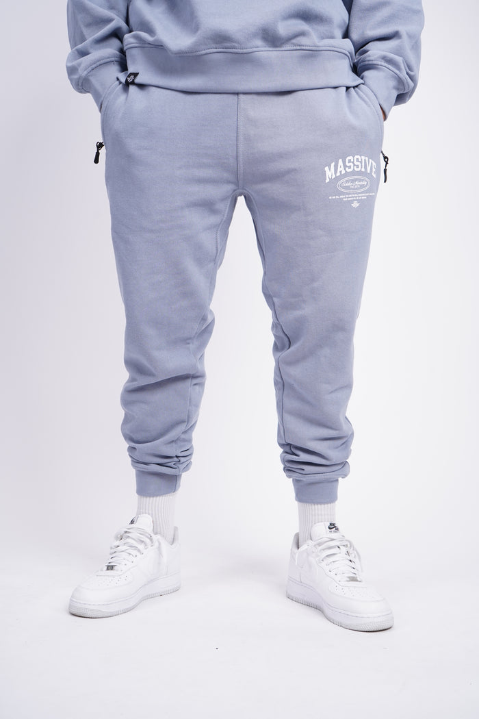 Massive Soldier Mentality Jogger Grey Blue – Massive Soldier Jogginghose