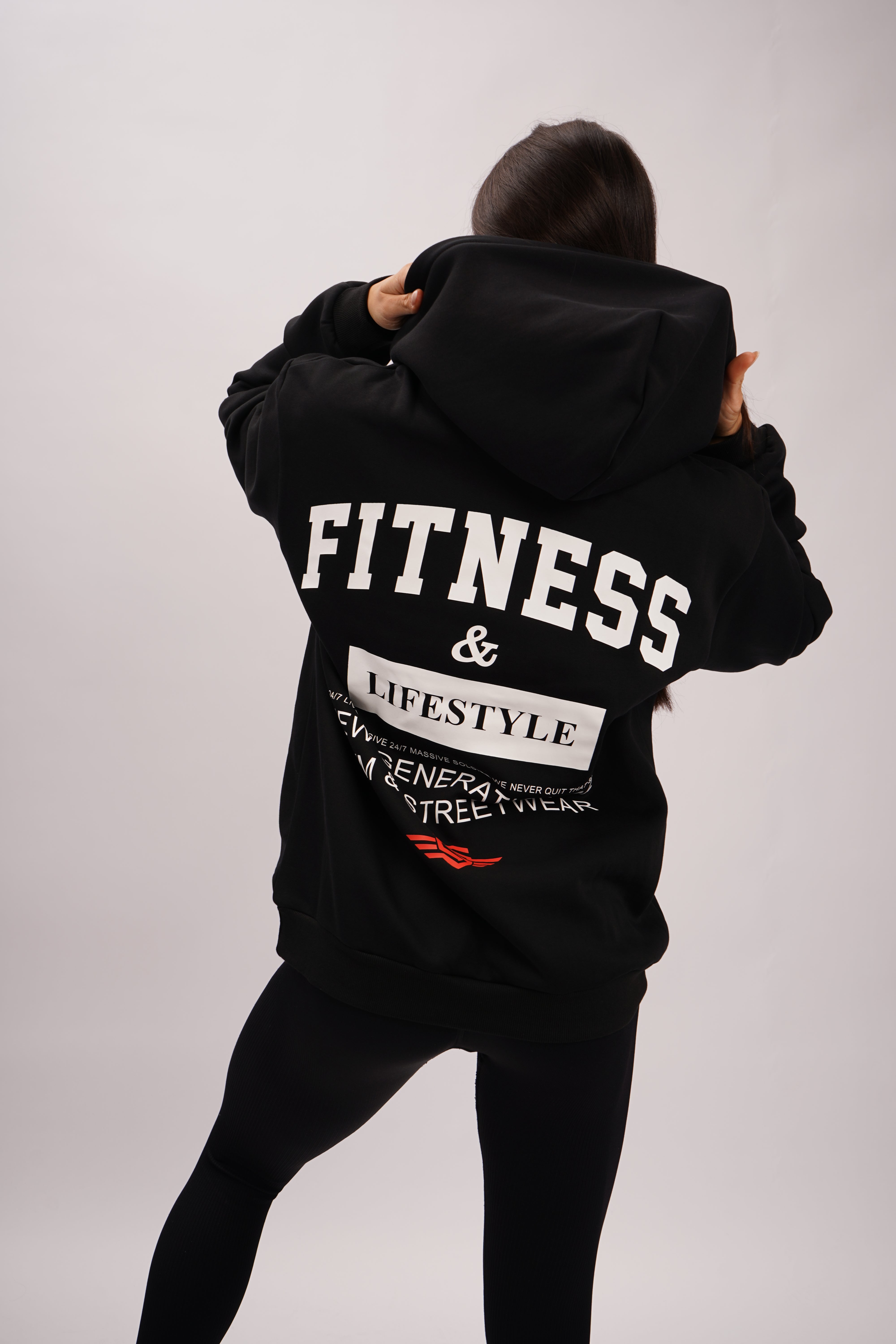 MASSIVE NEW GENERATION FITNESS OVERSIZE HOODIE