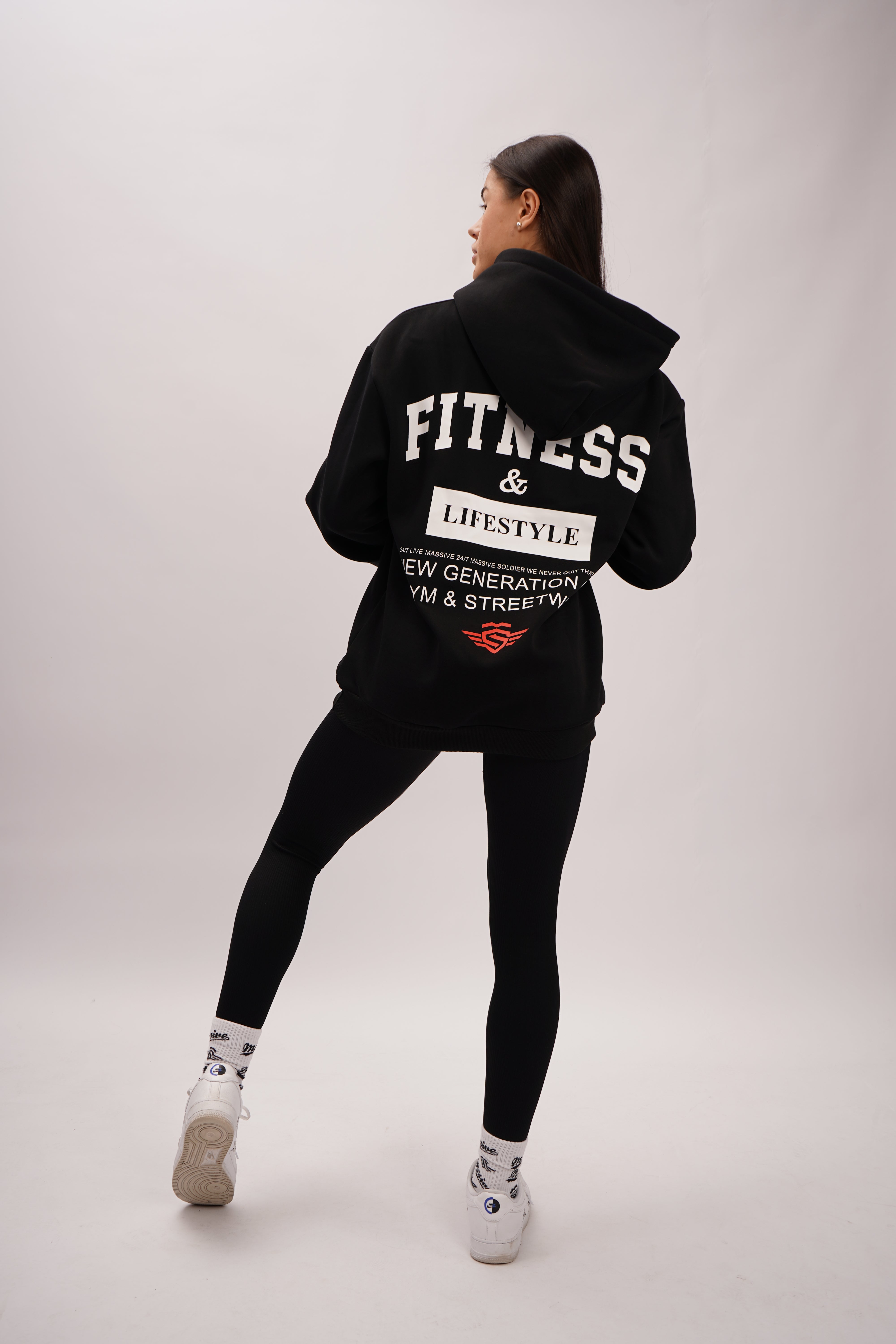 MASSIVE NEW GENERATION FITNESS OVERSIZE HOODIE