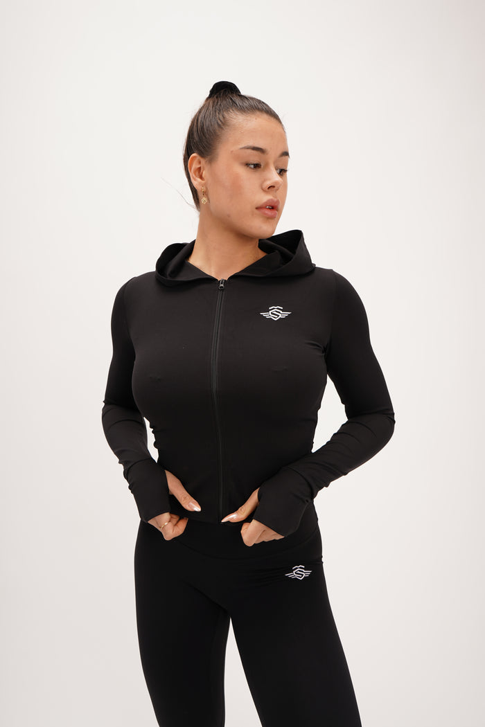 Hype Jacket black – Massive Soldier Sportbekleidung