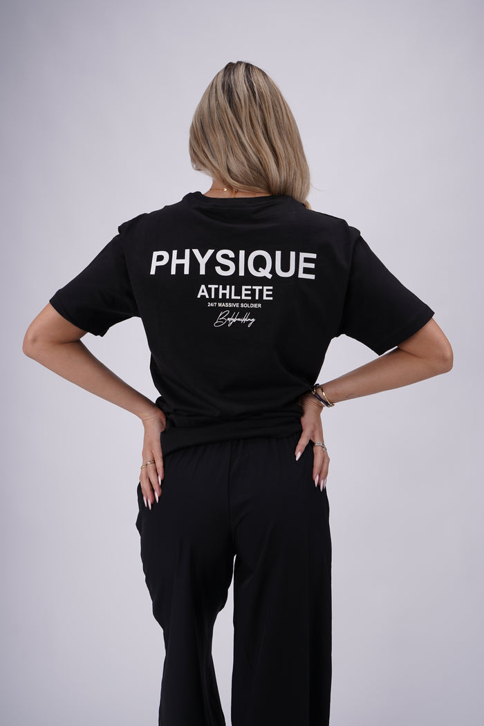 Physique Athlete Shirt Black – Massive Soldier Oversize-Shirt