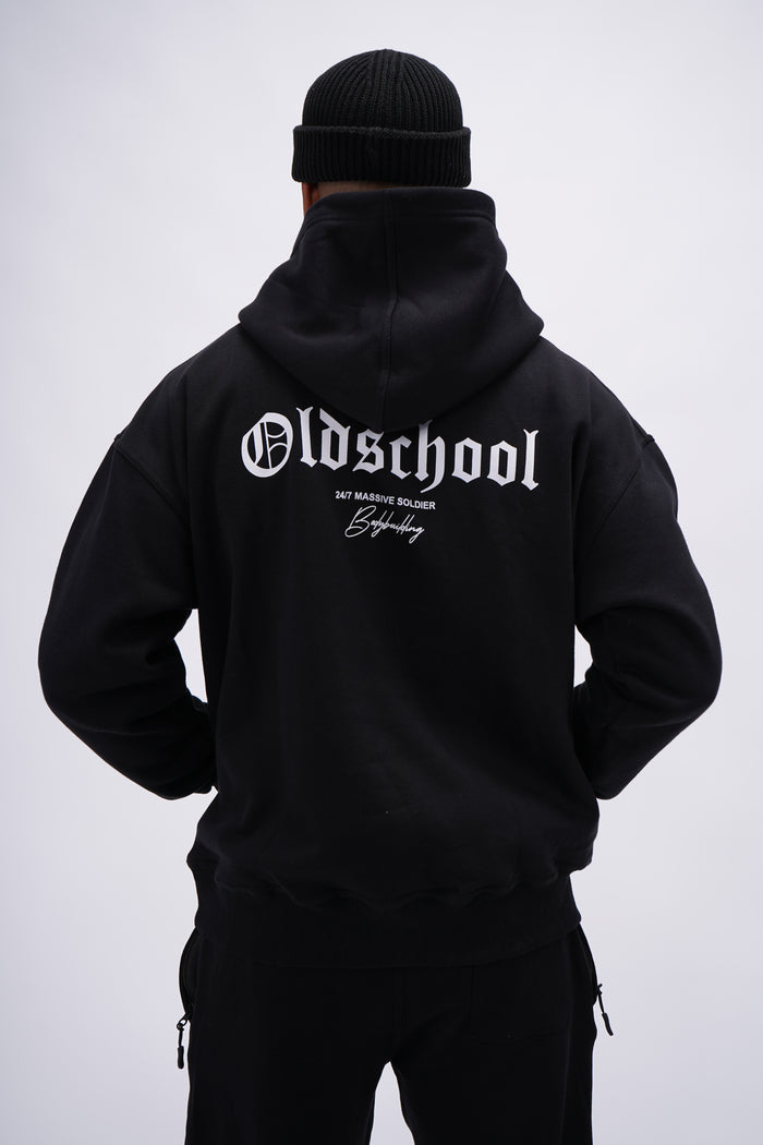 Oldschool Athlete Hoodie – Massive Soldier Sportbekleidung