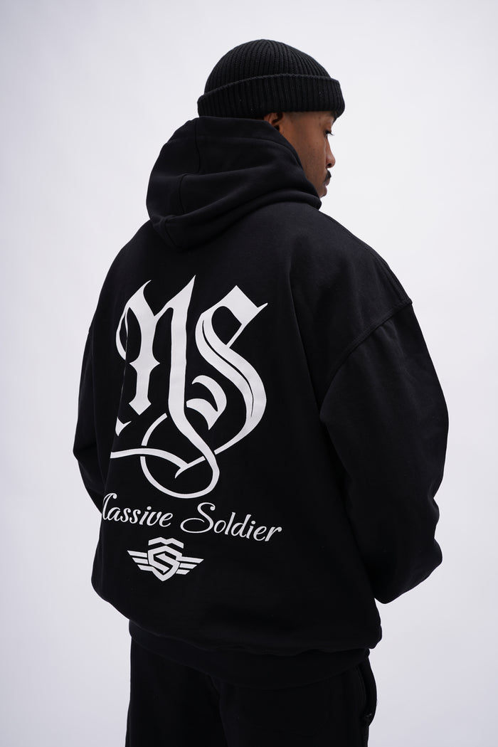 Ms Hoodie Black – Massive Soldier Sportbekleidung