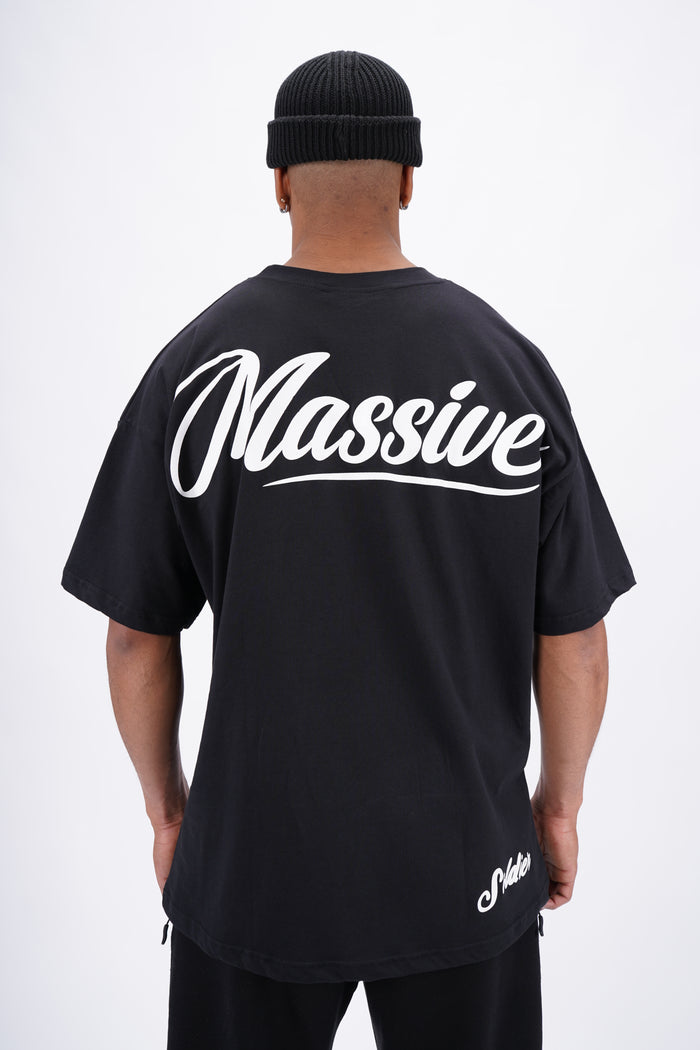 Massive Basic Oversize Shirt Black – Massive Soldier Oversize-Shirt