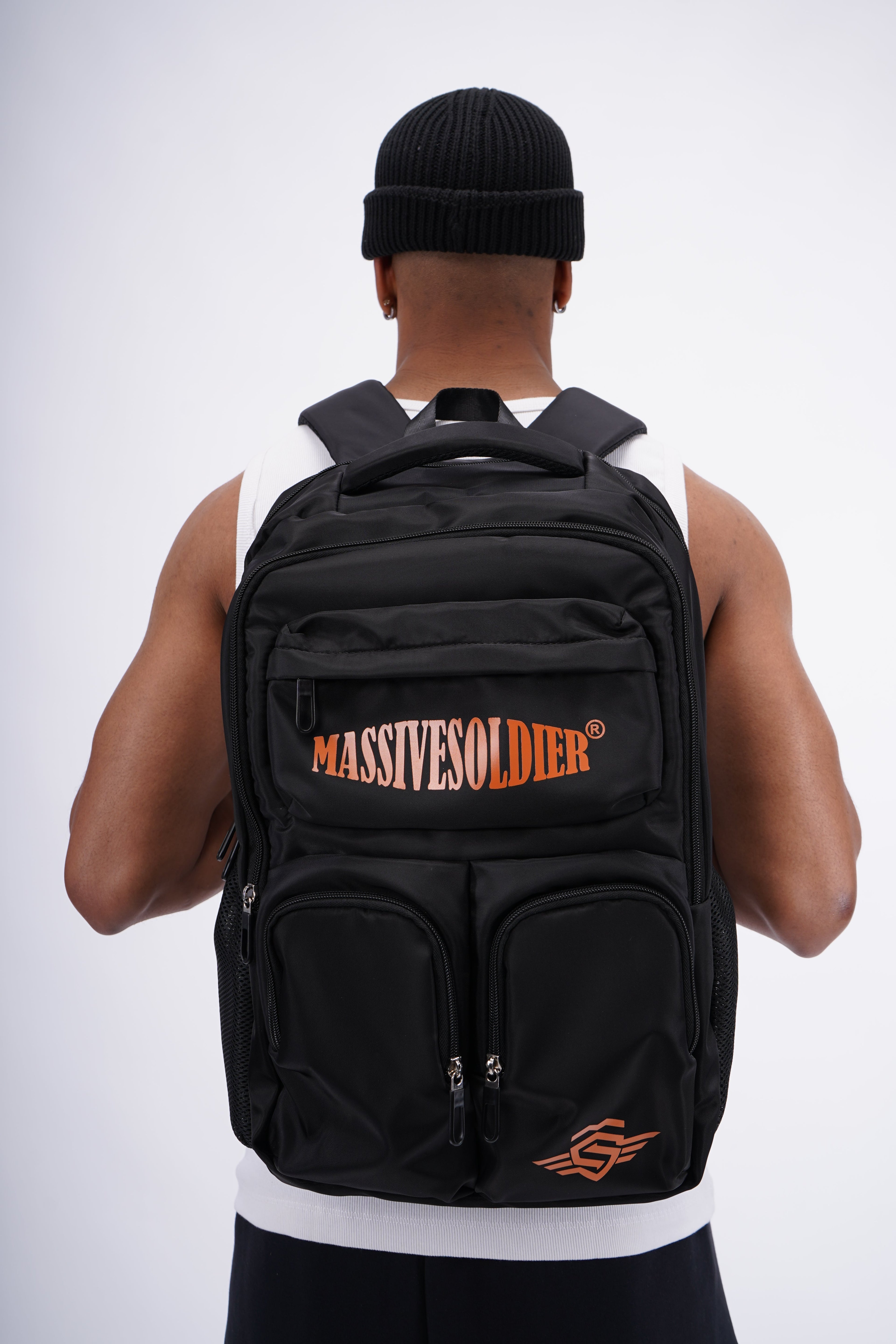 MASSIVESOLDIER® 18L Performance Backpack Black – Built for Every Mission – Massive Soldier Sportbekleidung
