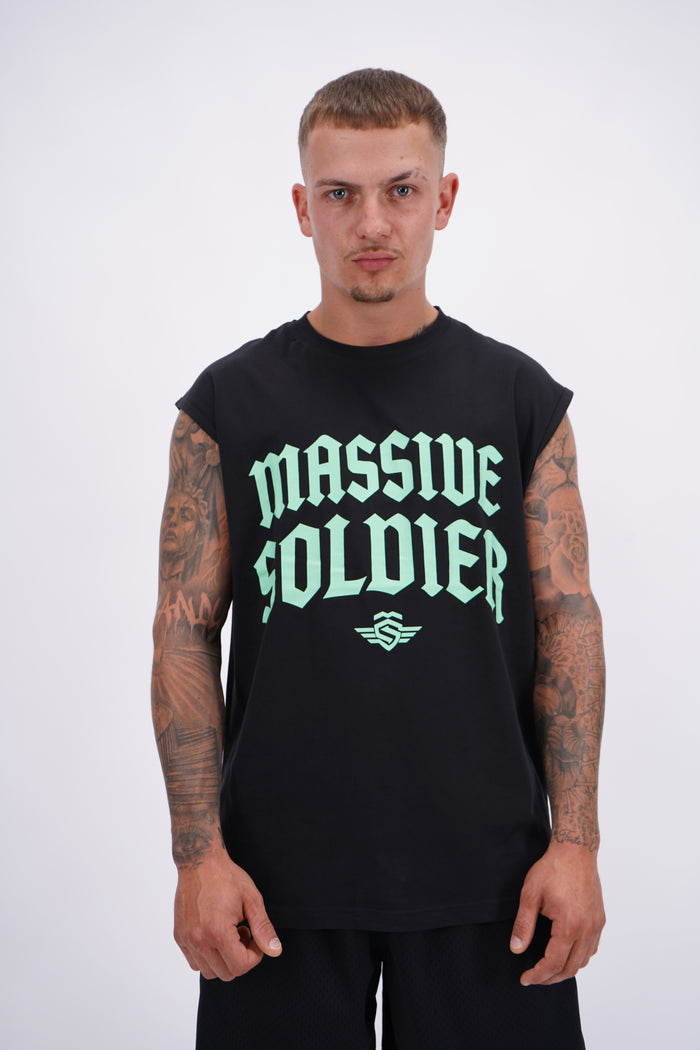 Massive OG TANK Black Mint – Massive Soldier Sportbekleidung