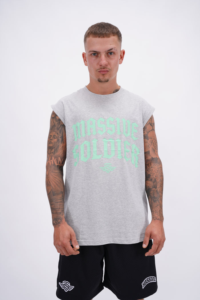 Massive OG TANK Grey Mint – Massive Soldier Sportbekleidung