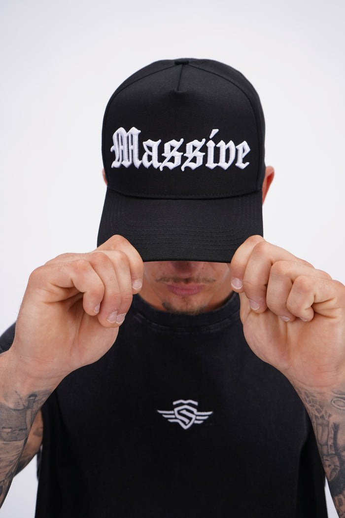 Massive Og Cap Black – Massive Soldier Sportbekleidung