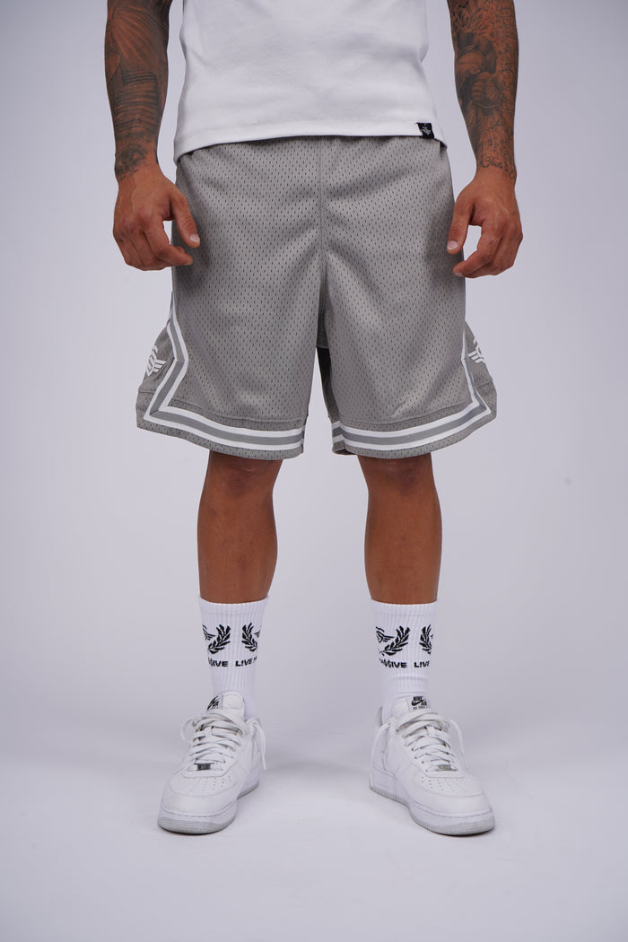 Massive NX1 Mesh Shorts Grau – Massive Soldier Sportbekleidung