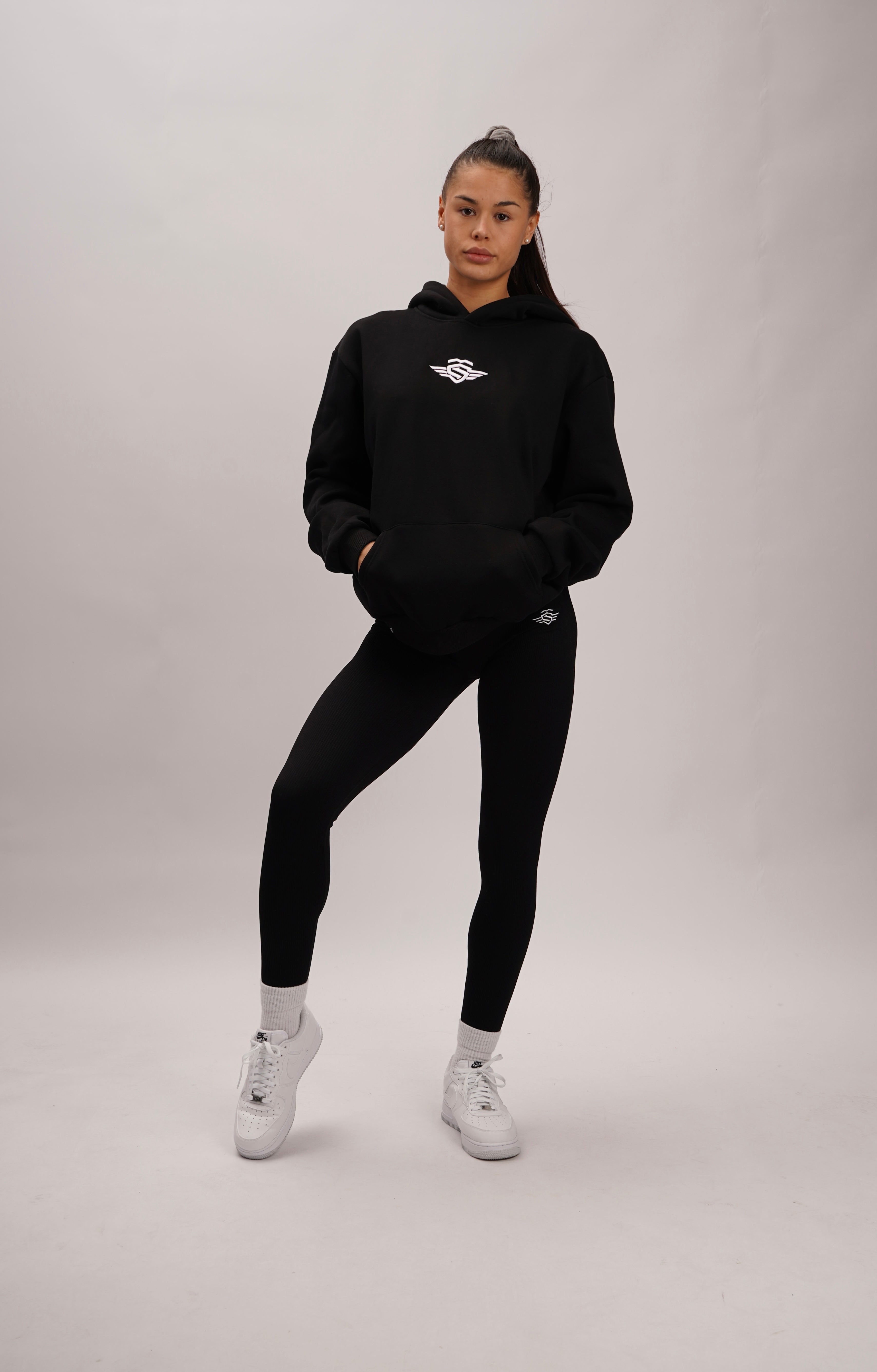 Bodybuilding Hoodie Black