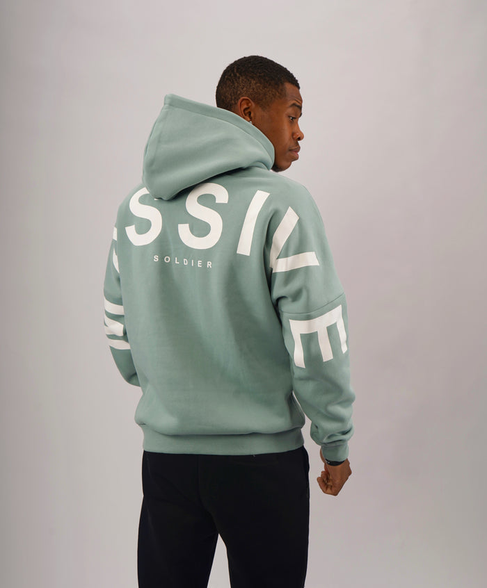 Big Massive Hoodie Mint – Massive Soldier Sportbekleidung