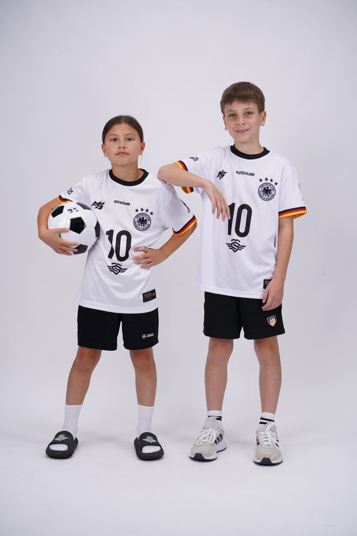 MASSIVE DEUTSCHLAND TRIKOT Limit White Edition Sportbekleidung – Ansicht 3
