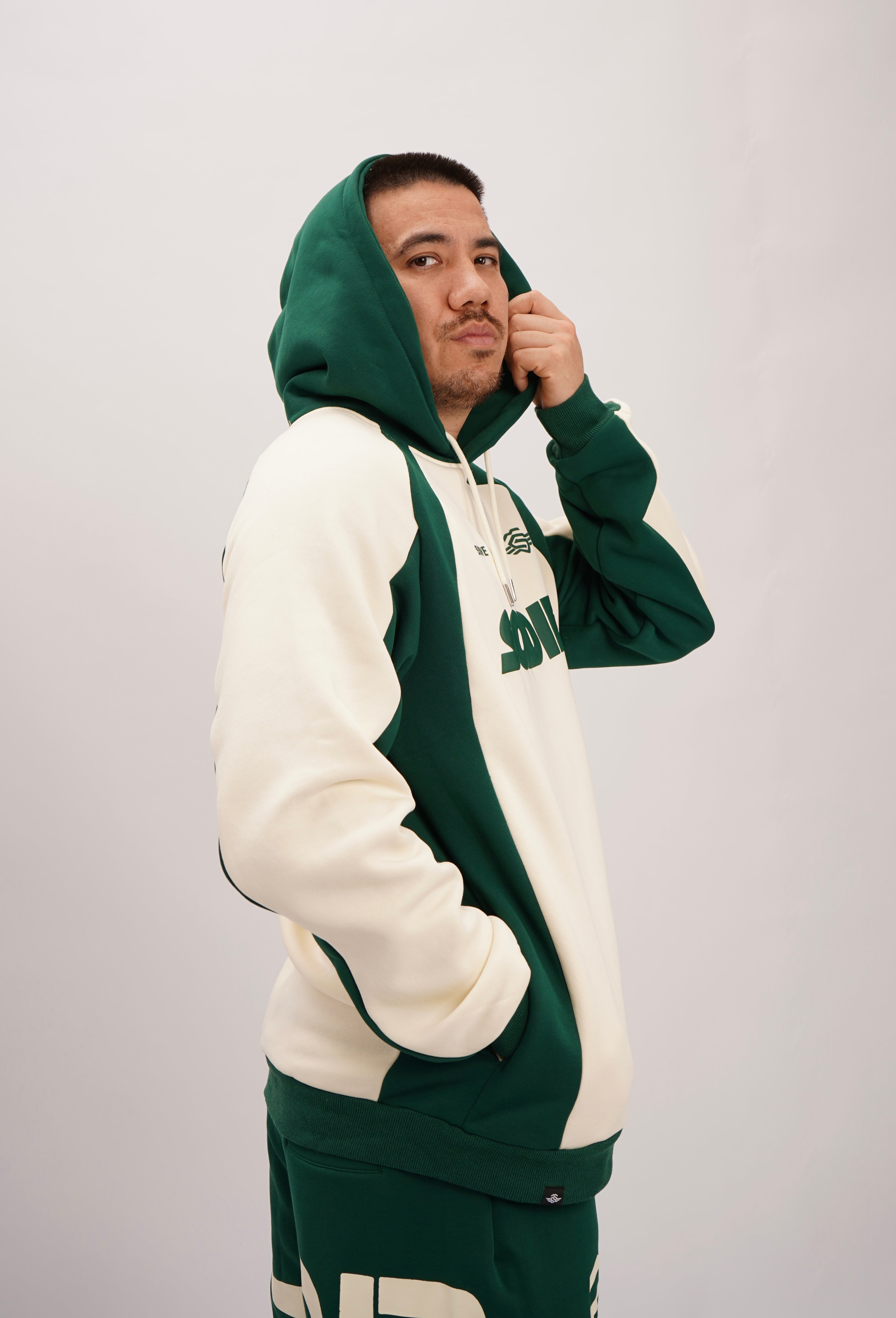 SOLDIER HOODIE OVERSIZE GREEN