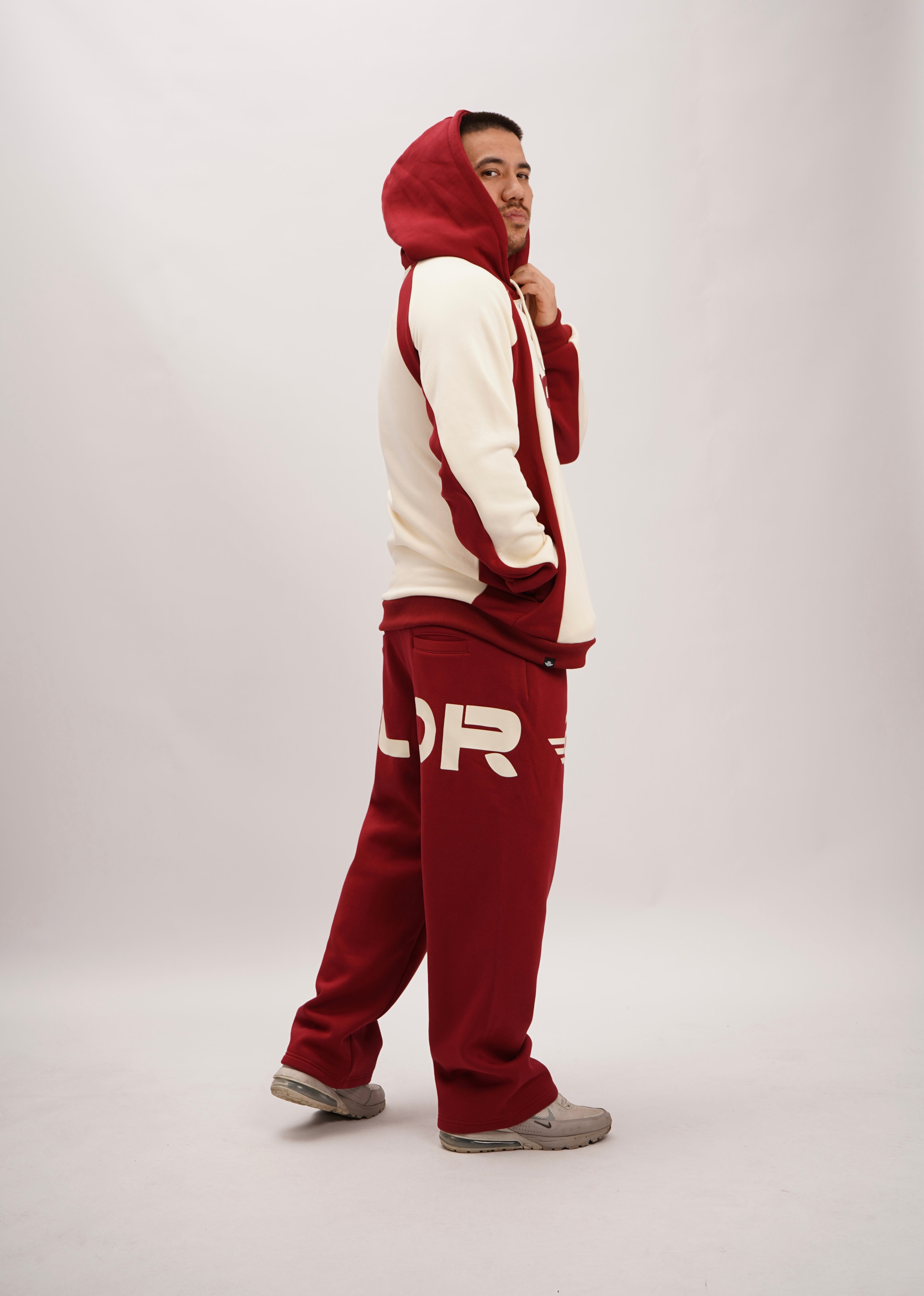 SOLDIER HOODIE OVERSIZE RED