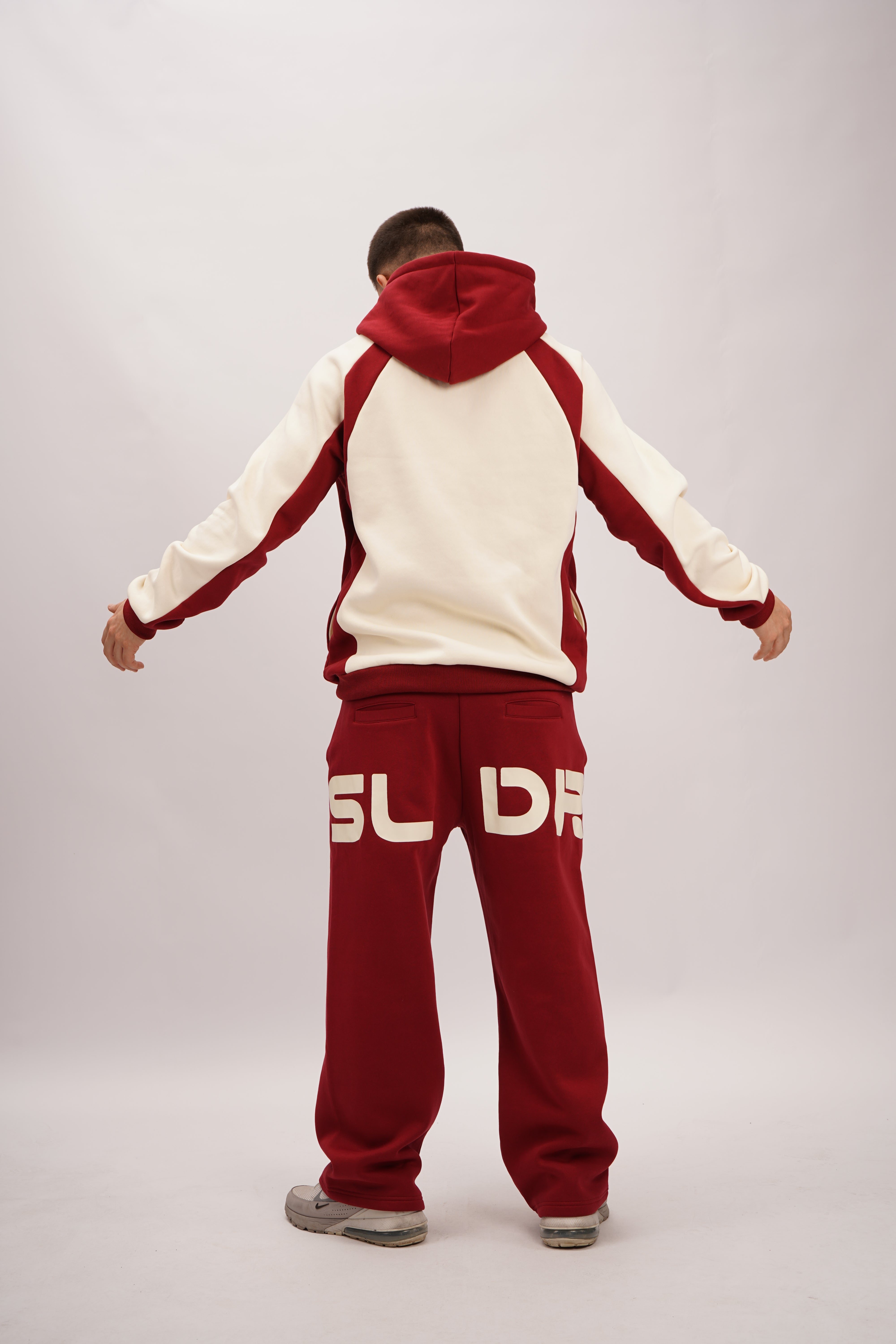 SOLDIER HOODIE OVERSIZE RED