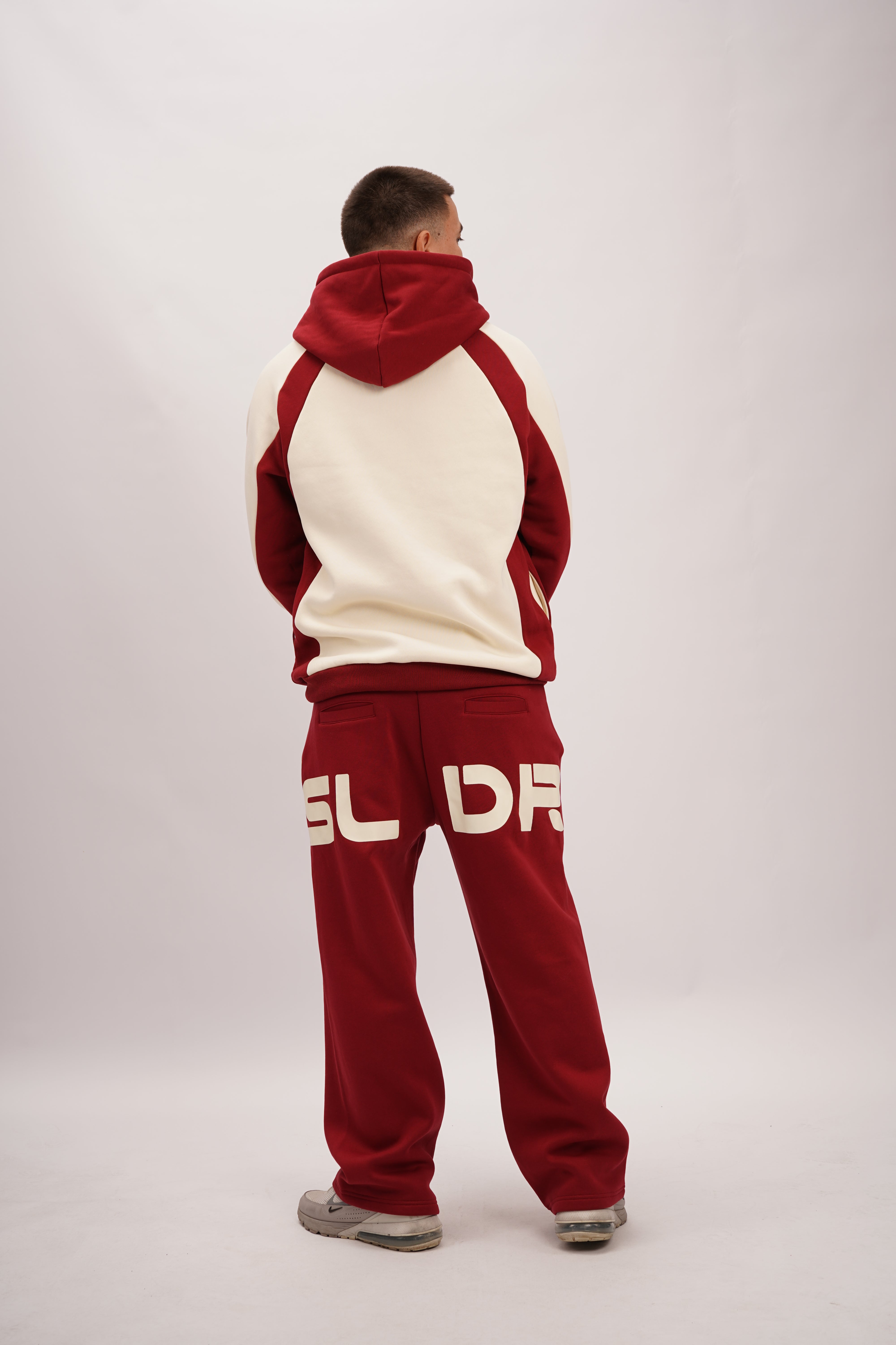 SOLDIER HOODIE OVERSIZE RED