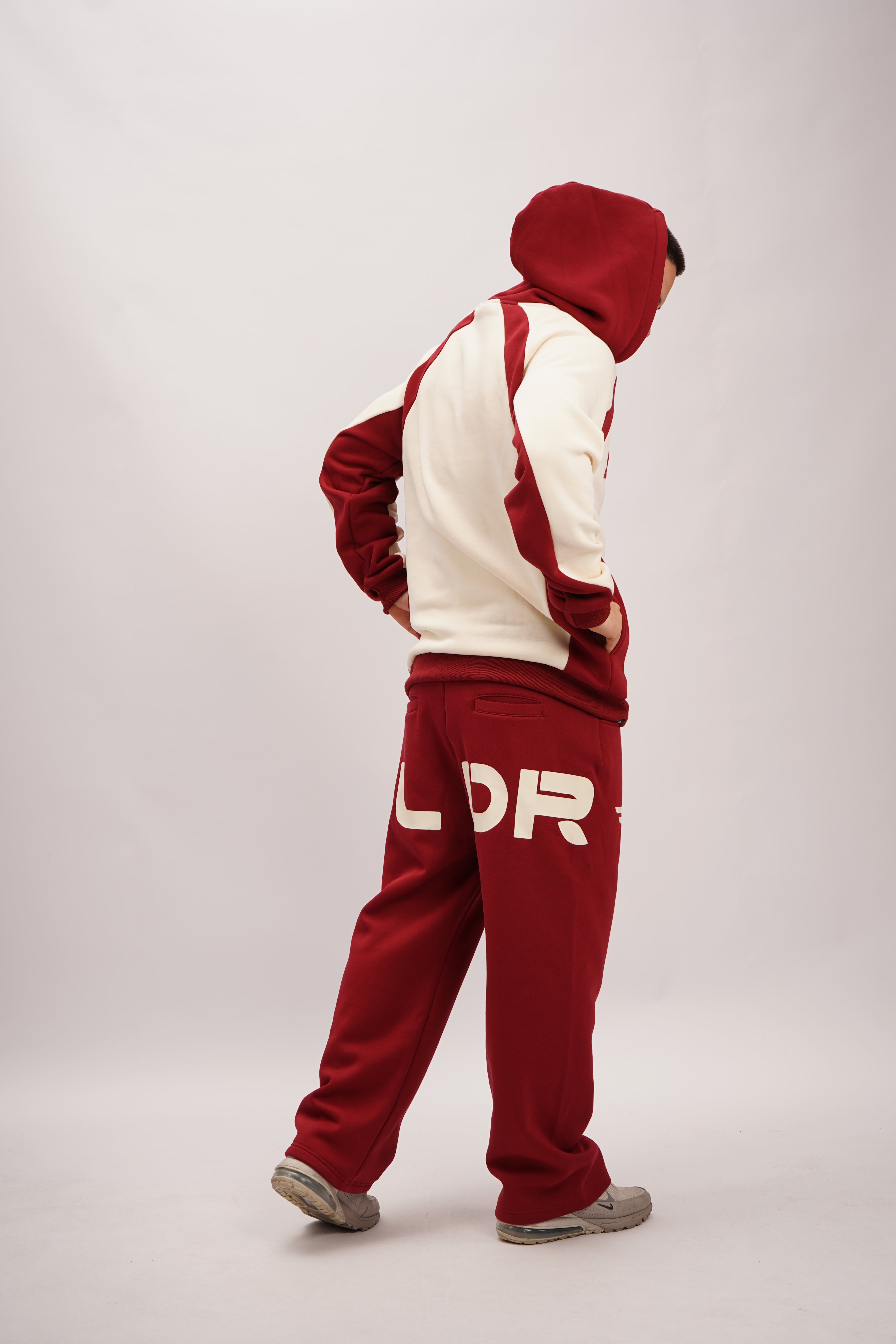 SOLDIER HOODIE OVERSIZE RED