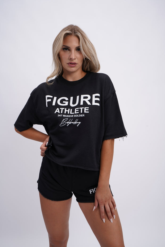Figure Crop Shirt – Massive Soldier Oversize-Shirt