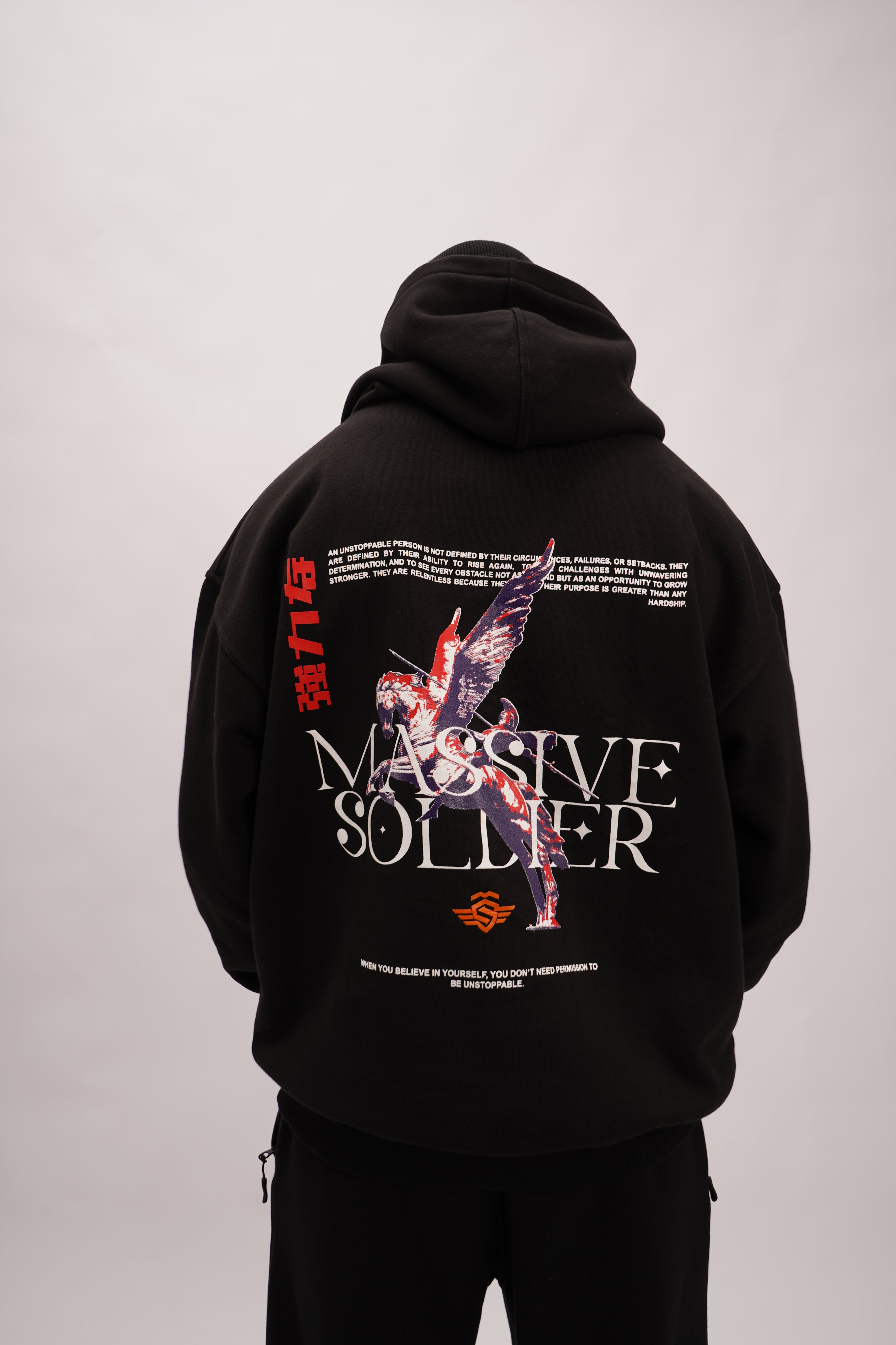 MassiveSoldier OG Lifestyle Hoodie Black