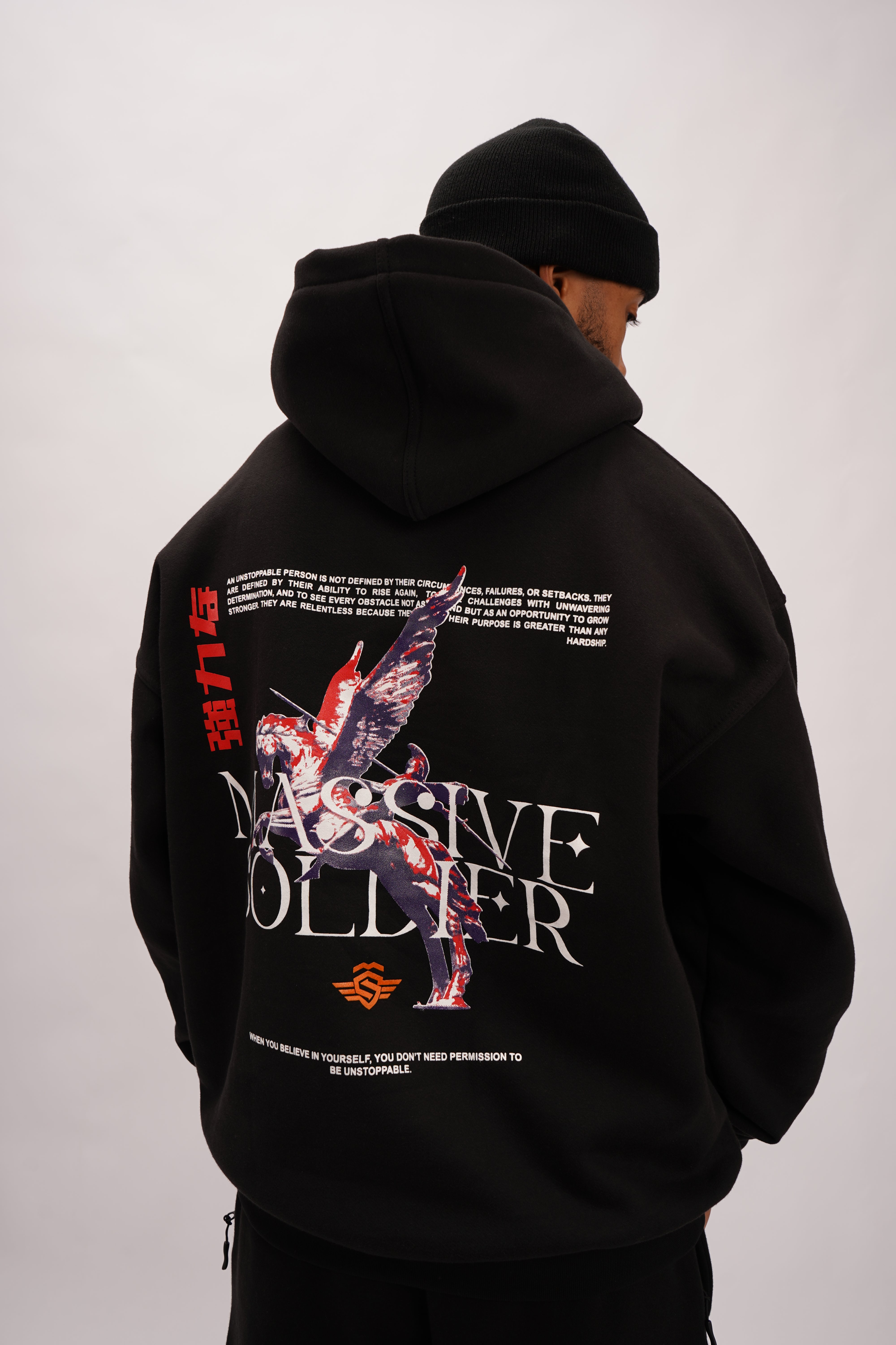 MassiveSoldier OG Lifestyle Hoodie Black