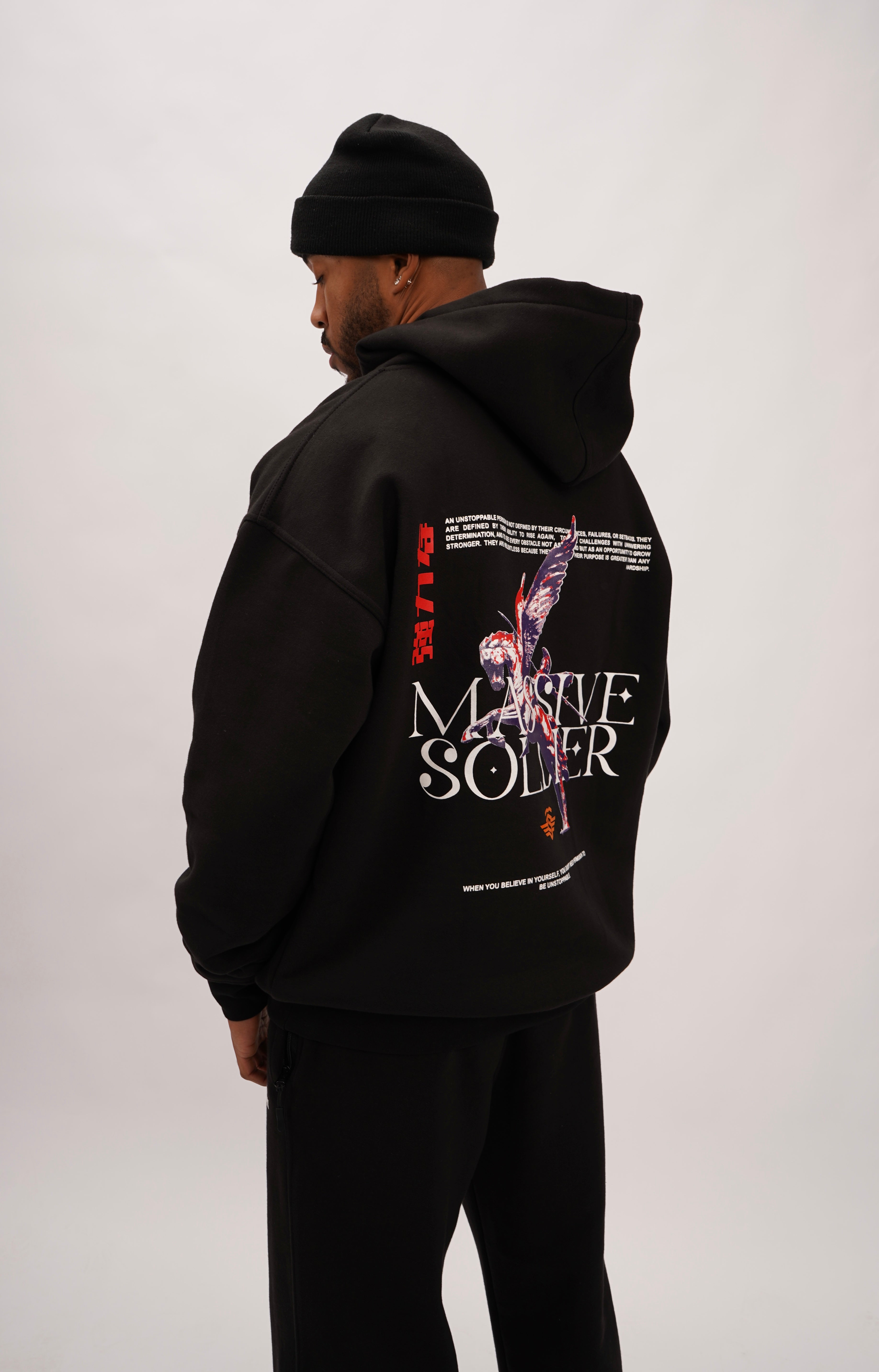 MassiveSoldier OG Lifestyle Hoodie Black