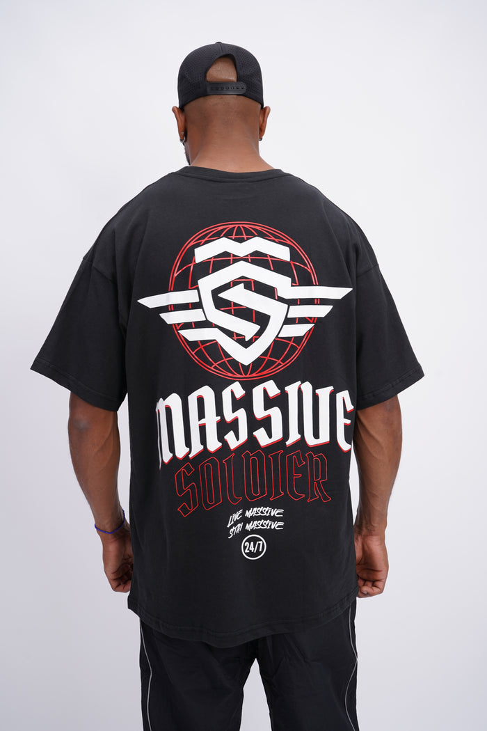 Massive World Oversize Shirt – Massive Soldier Oversize-Shirt