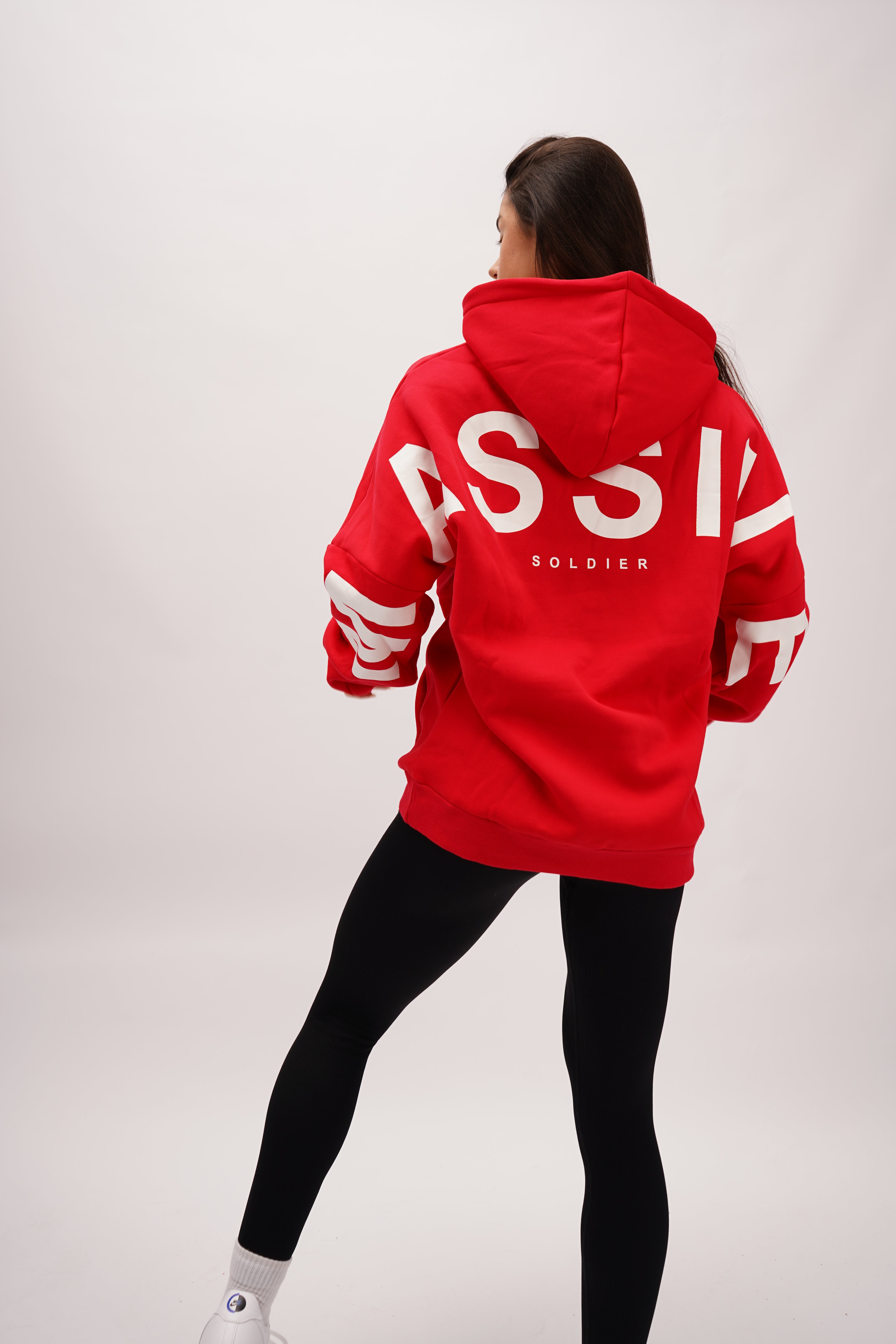 BIG MASSIVE HOODIE RED