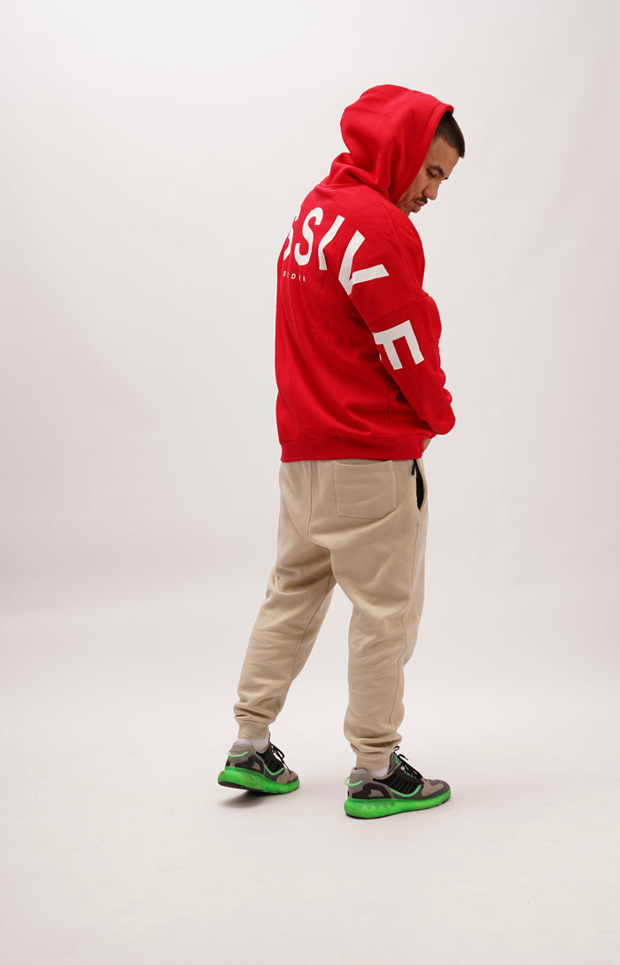 Big Massive Hoodie Rot – Massive Soldier Sportbekleidung