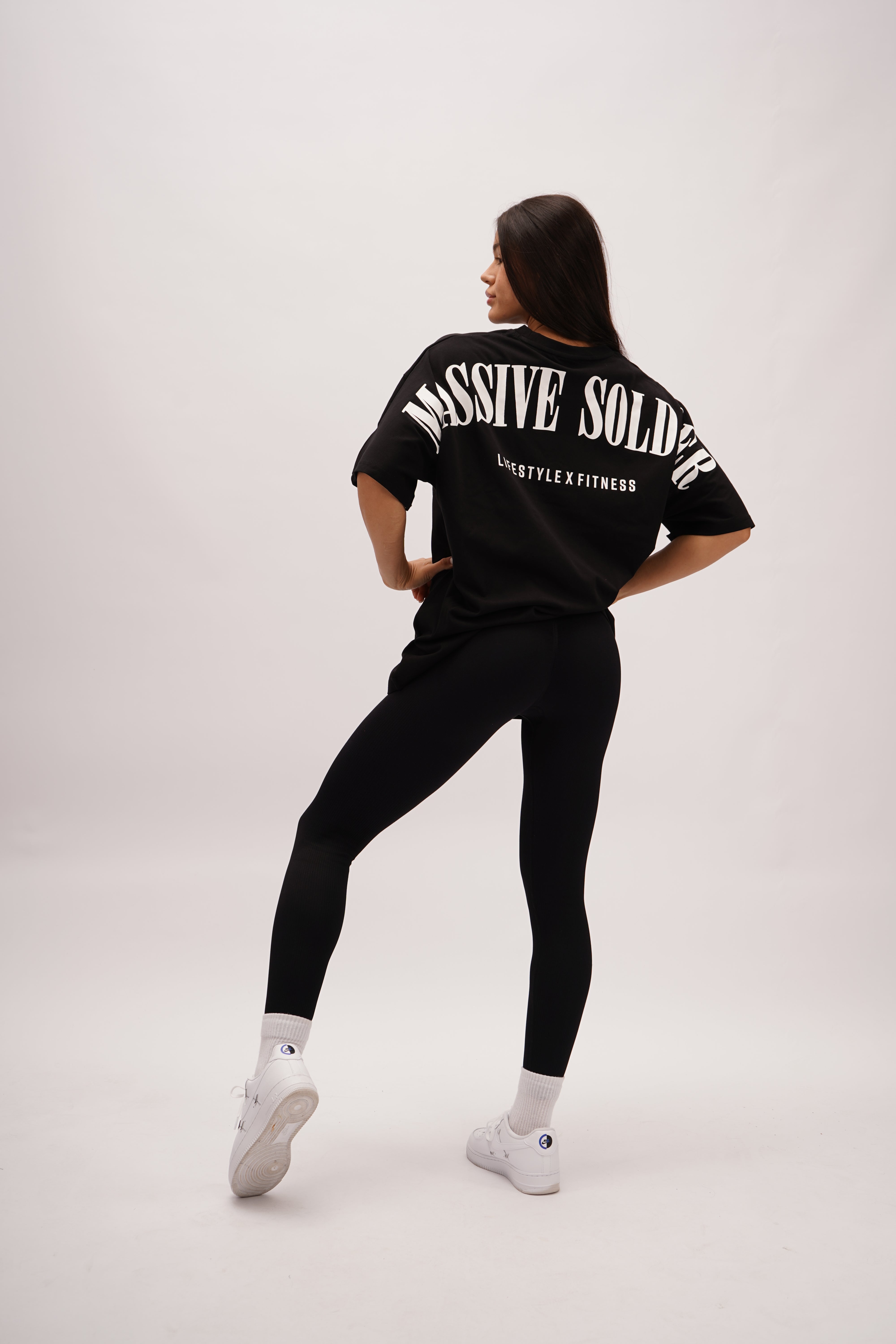 MASSIVE SOLDIER OVERSIZE SHIRT BLACK