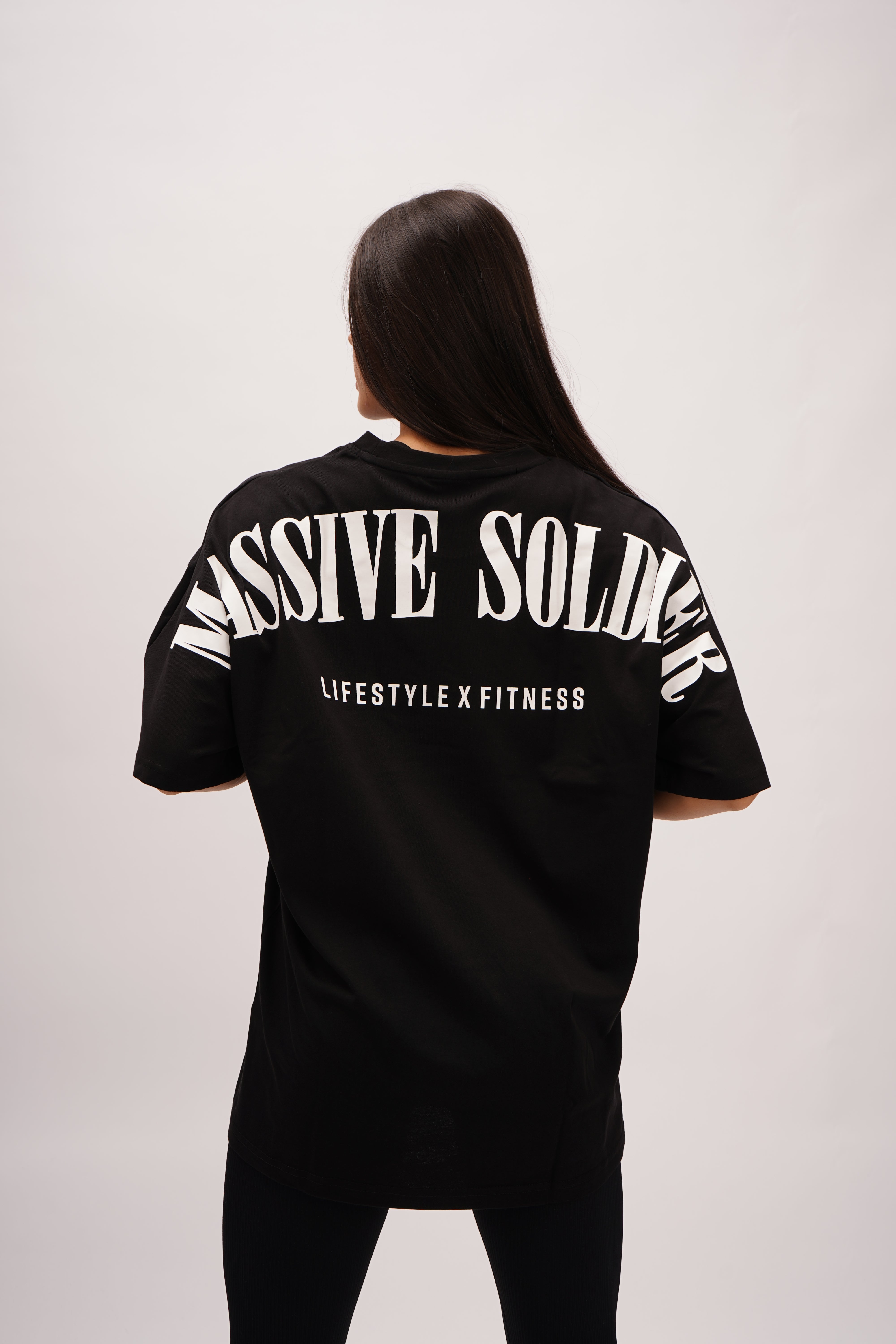 MASSIVE SOLDIER OVERSIZE SHIRT BLACK