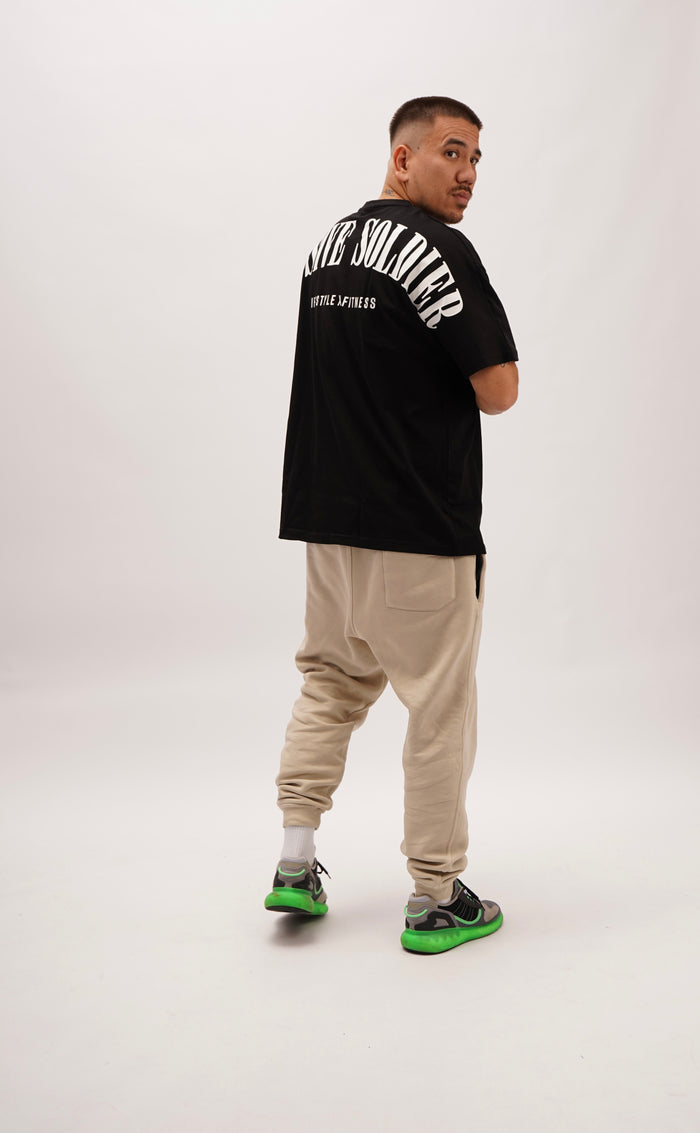 Massive Soldier Oversize Shirt Black – Massive Soldier Oversize-Shirt
