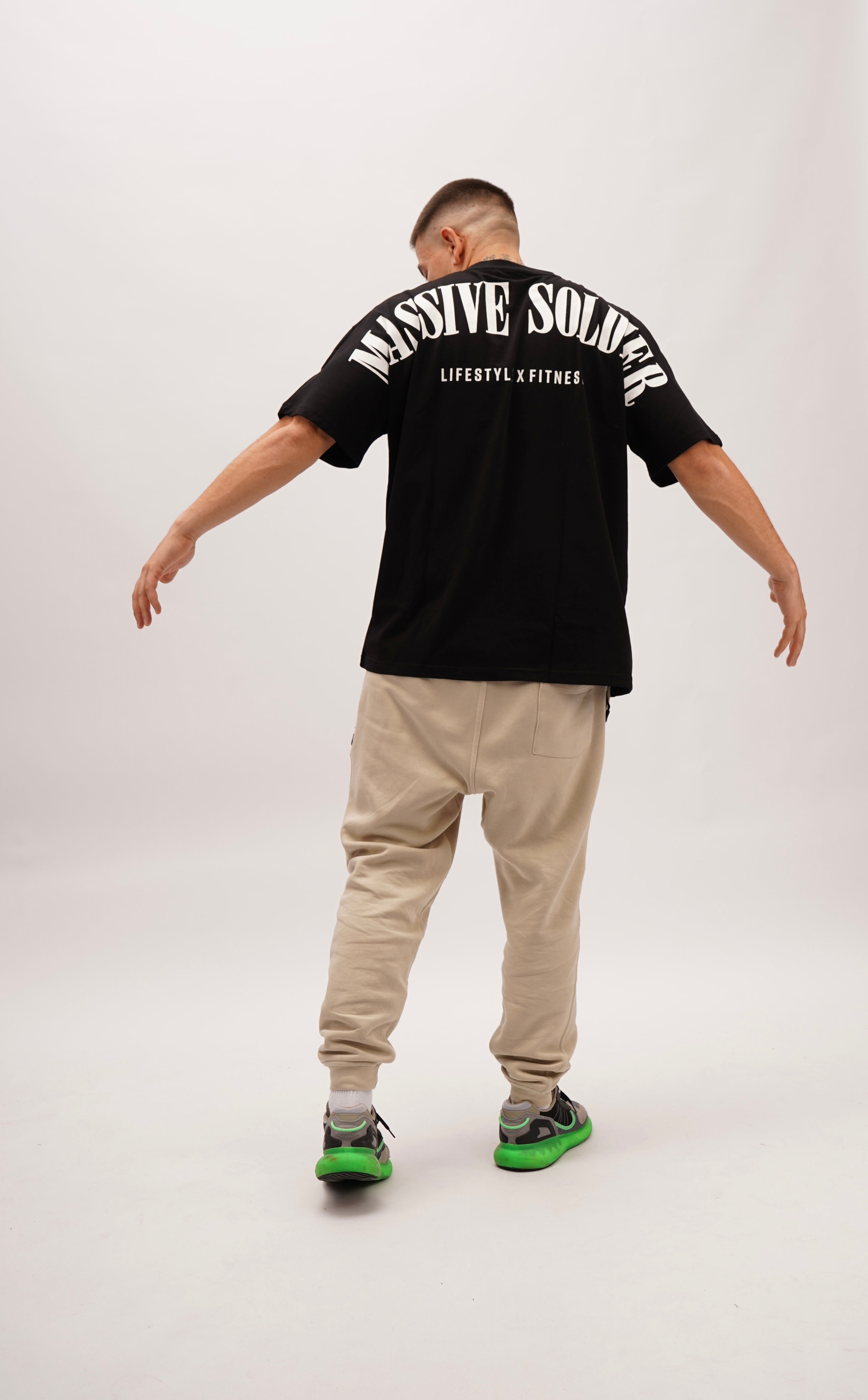 MASSIVE SOLDIER OVERSIZE SHIRT BLACK