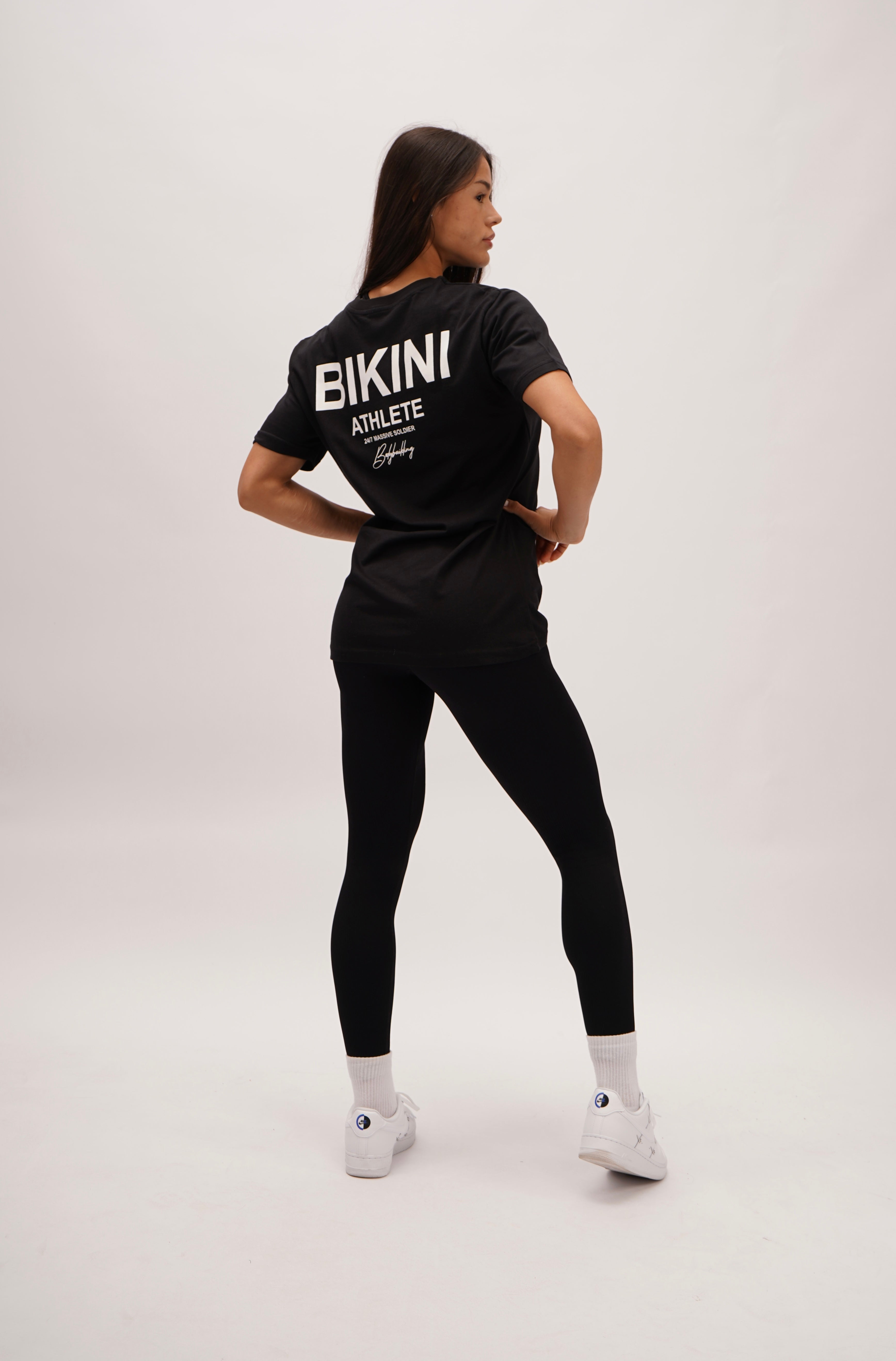 BIKINI ATHLETE SHIRT BLACK