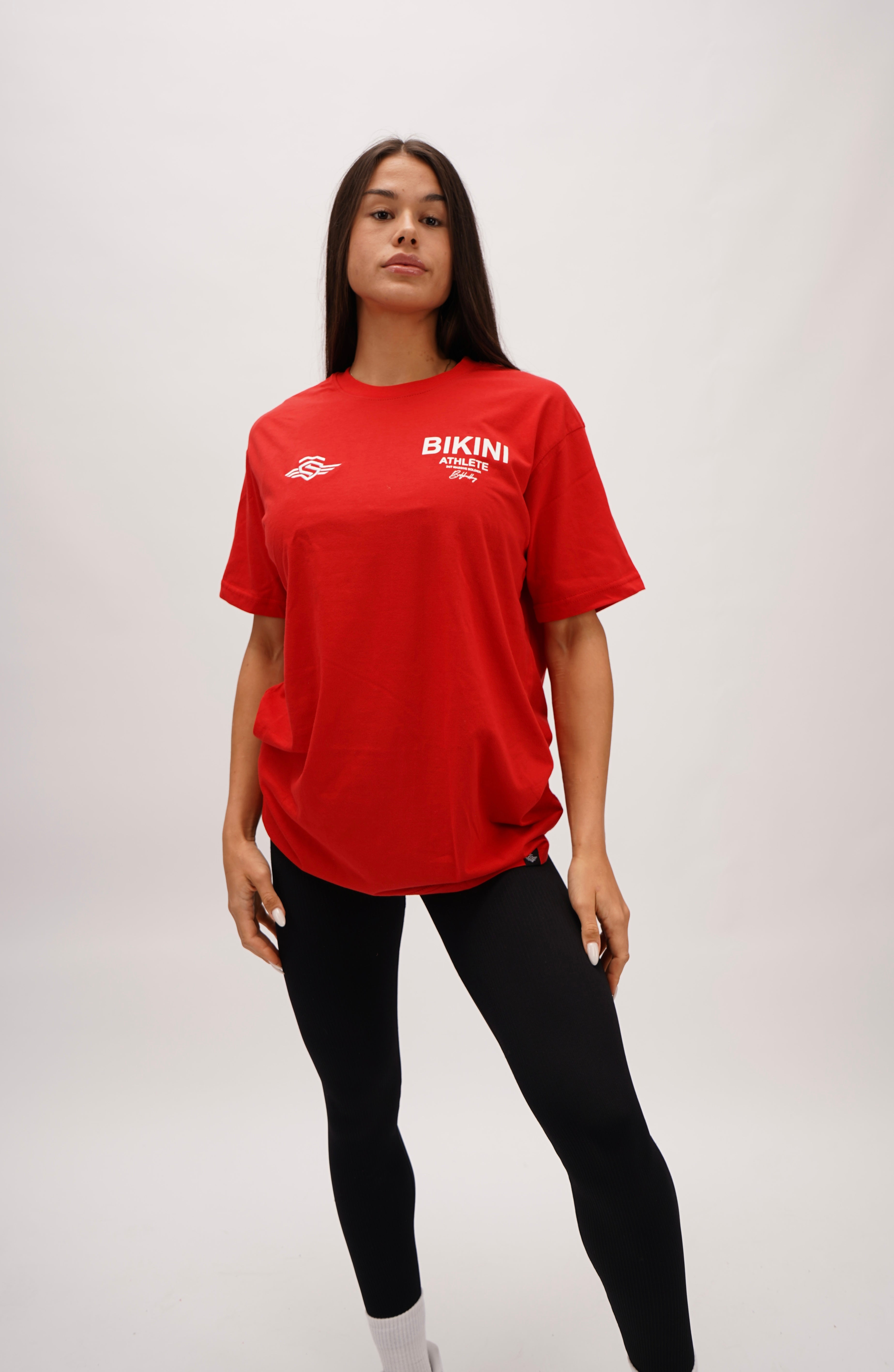 BIKINI ATHLETE SHIRT RED