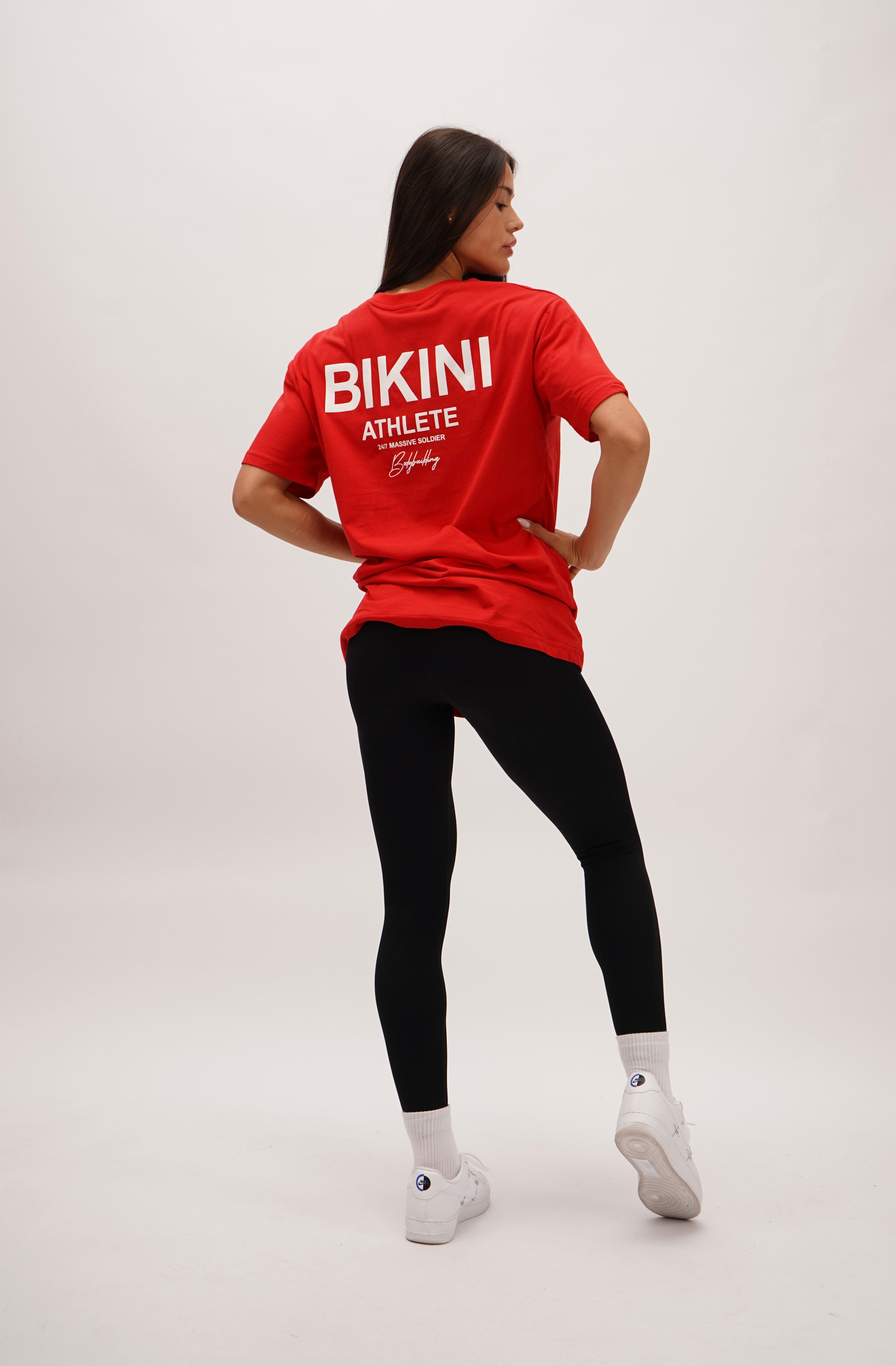 BIKINI ATHLETE SHIRT RED