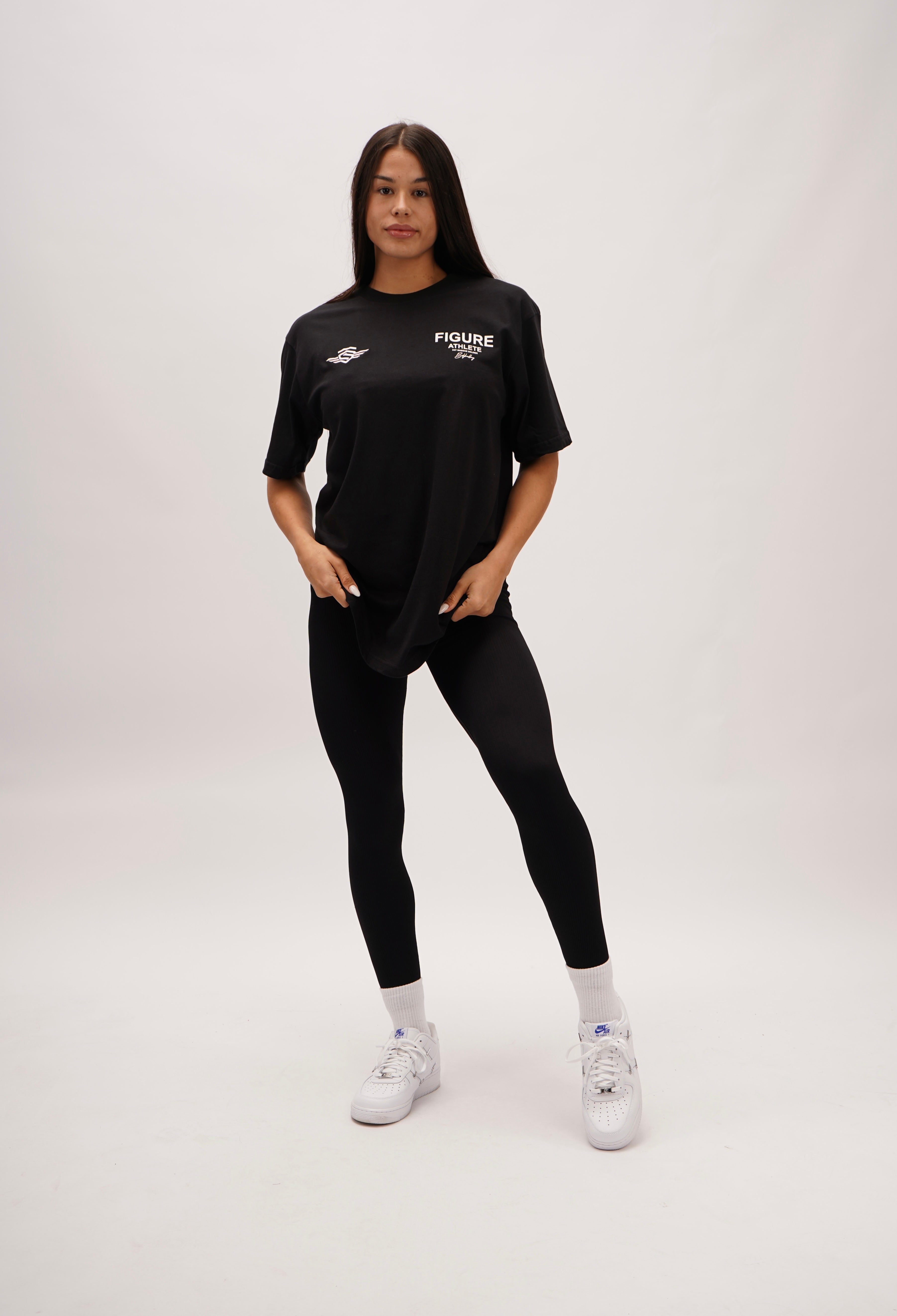 FIGURE ATHLETE SHIRT BLACK 2.0