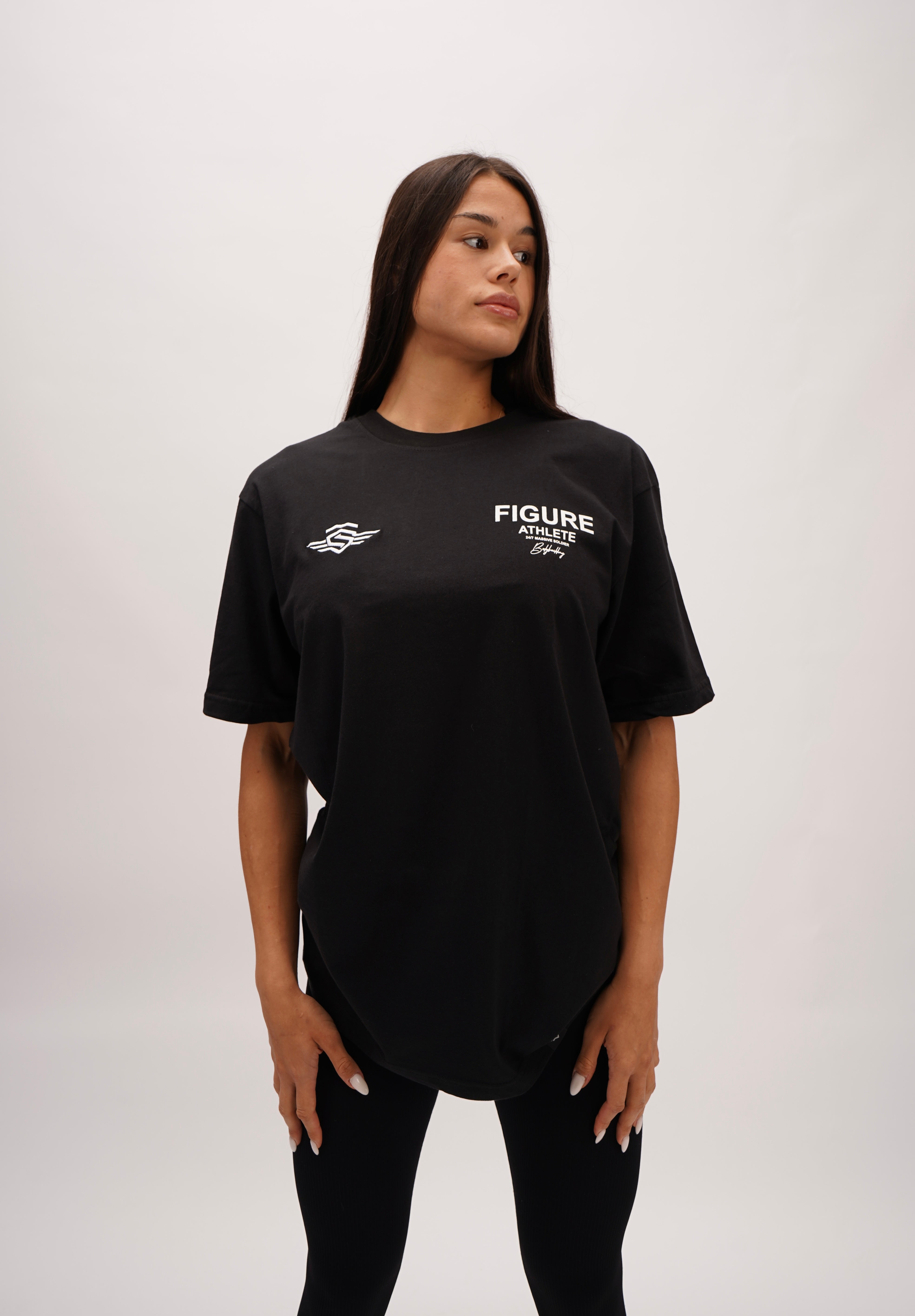 FIGURE ATHLETE SHIRT BLACK 2.0